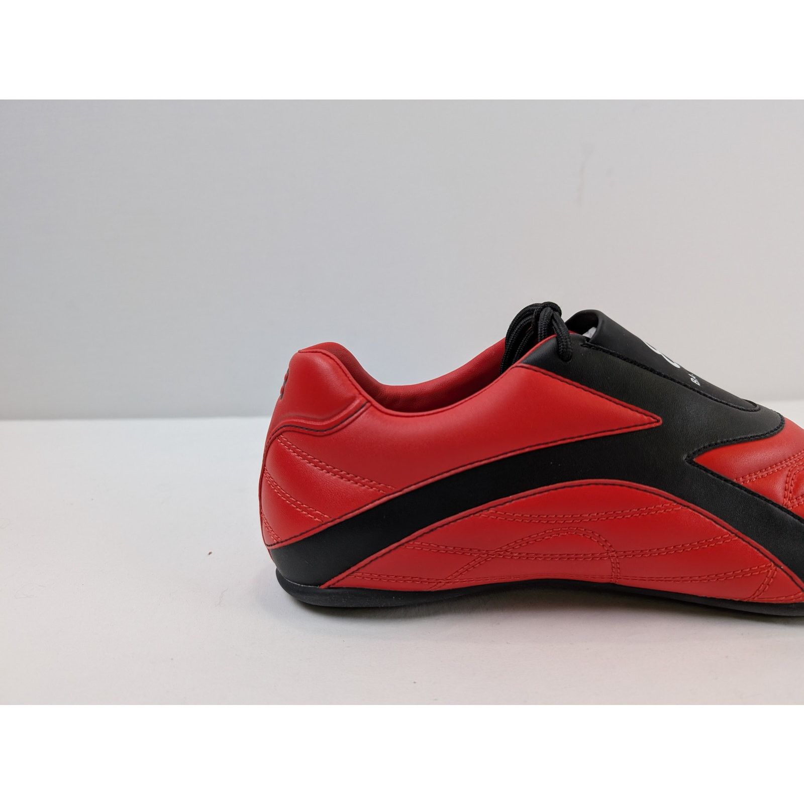 Balenciaga o1rshd1 Matt Leather Free Material Zen Sneaker in Red/Black Size US 9 / EU 42 - 5 Thumbnail