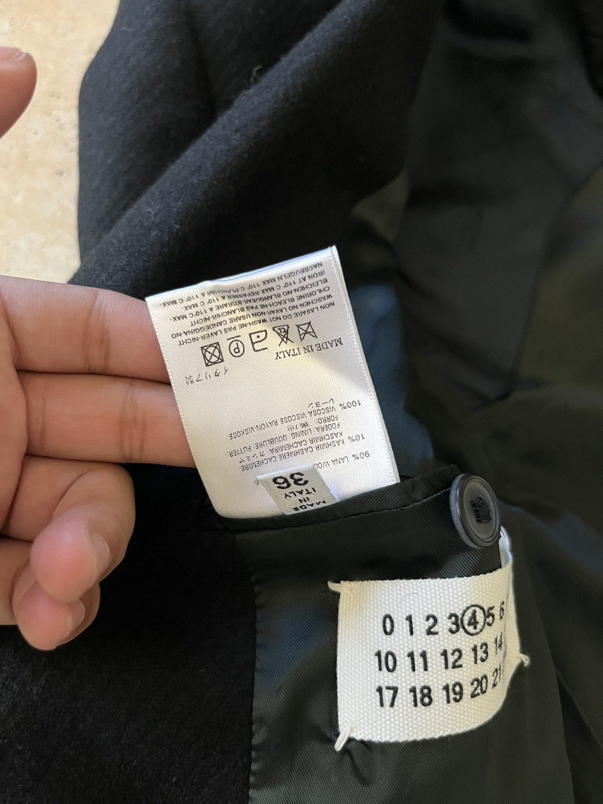 Maison Margiela AW08 Maison Margiela Wool Long Coat Size XS / US 0-2 / IT 36-38 - 7 Thumbnail