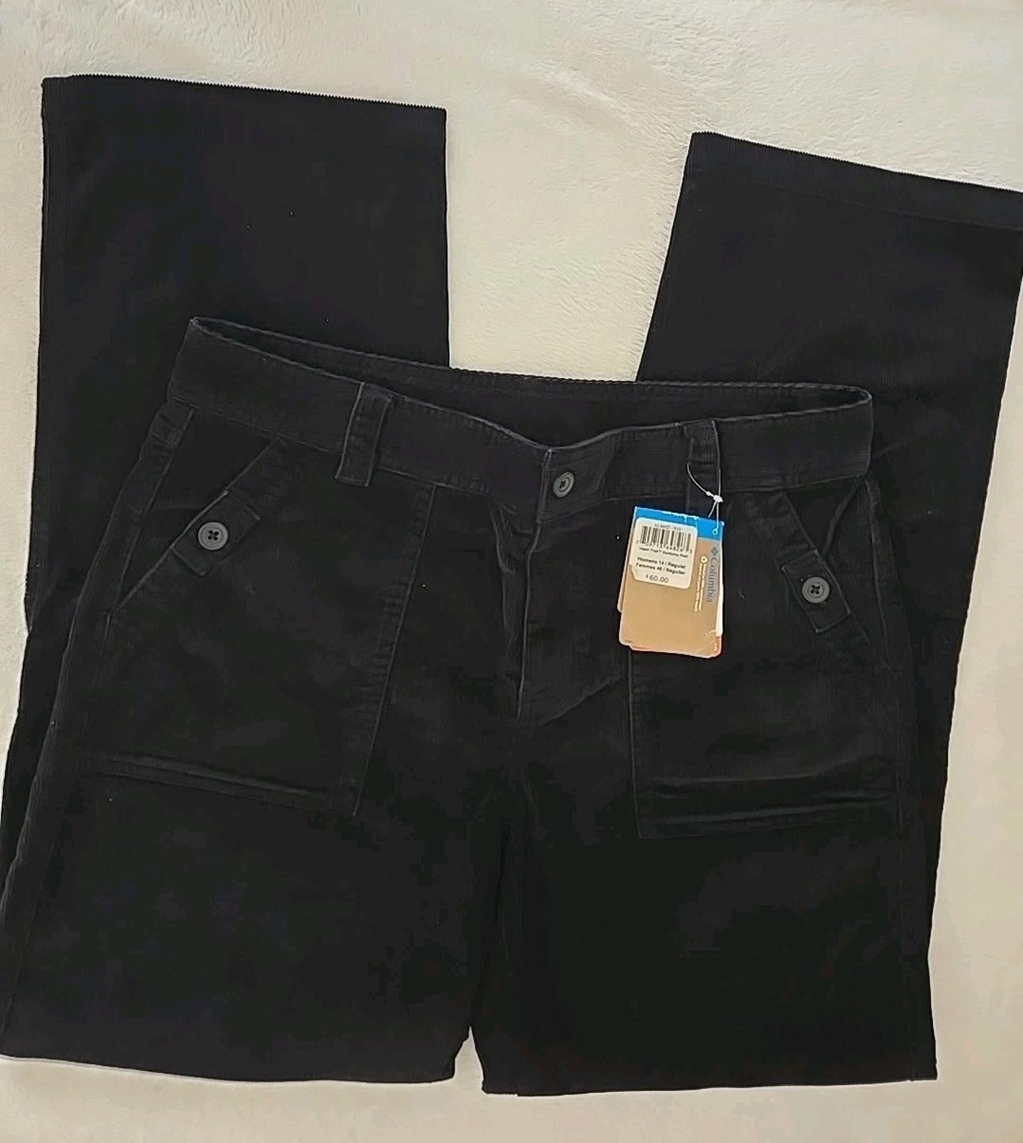 Columbia NWT Columbia Womens Comfort Stretch Corduroy Pants Sz 14 $60 Size 36" / US 14 / IT 50 - 3 Thumbnail