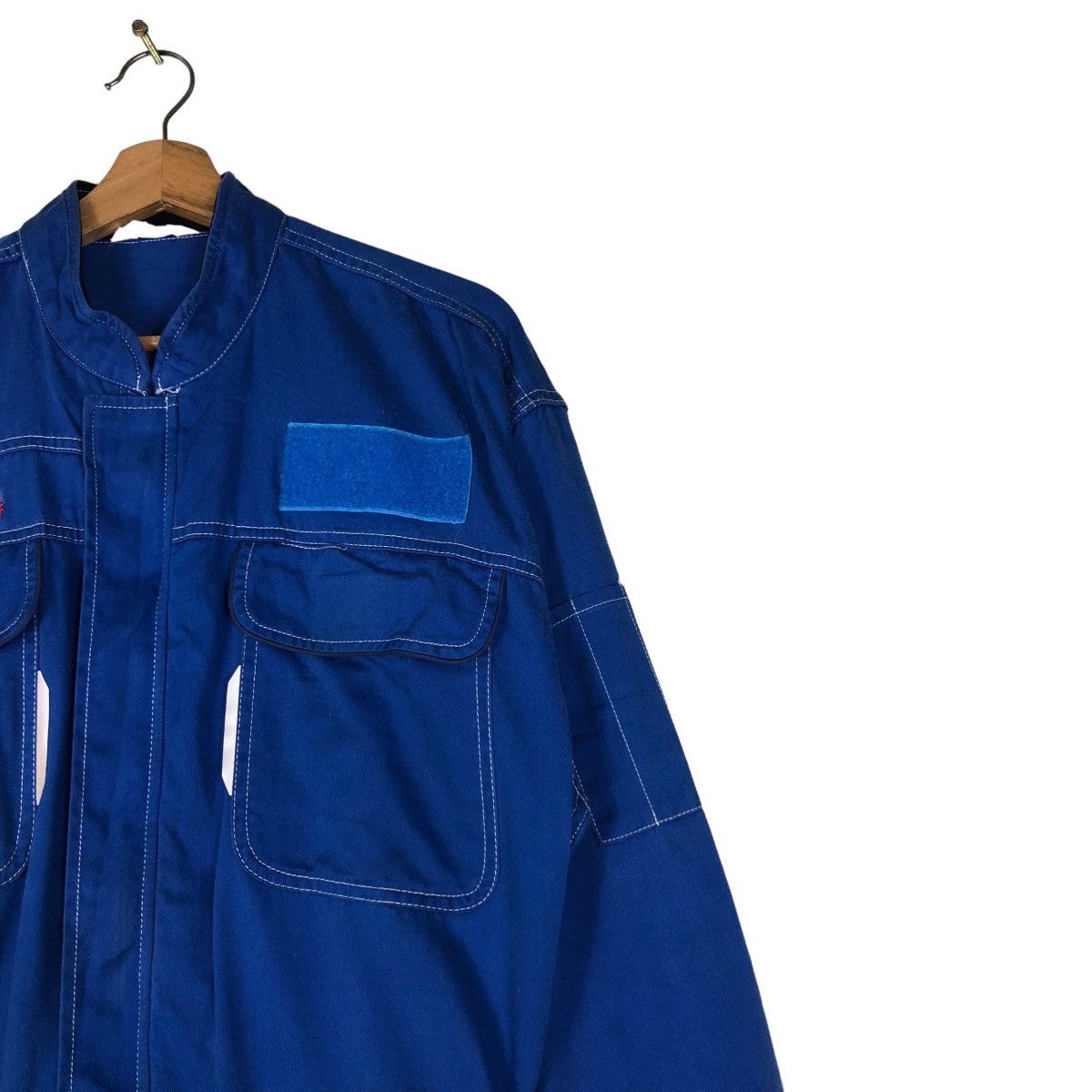 Japanese Brand 🔥Vintage Overall Racing Wear Suzuki Big Logo Size US 32 / EU 48 - 6 Thumbnail