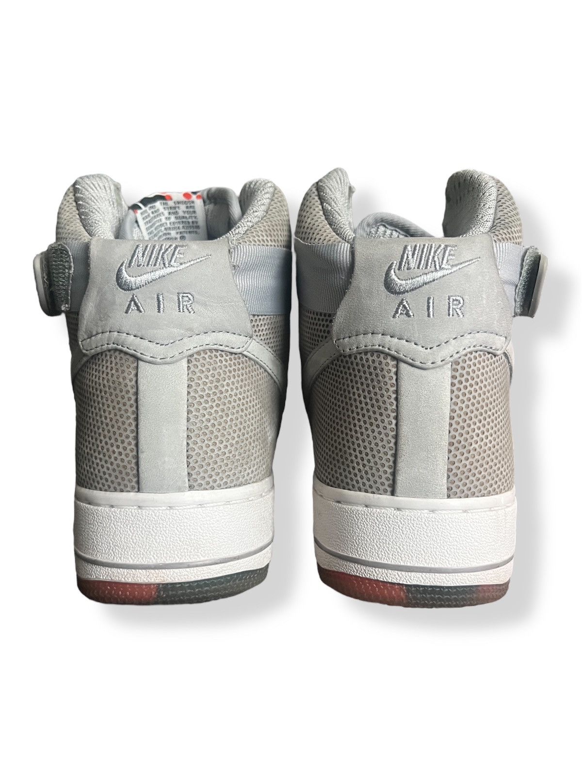 Futura × Nike 2009 Nike Air Force 1 High Supreme x Futura - Grey - Size 9 Size US 9 / EU 42 - 4 Thumbnail