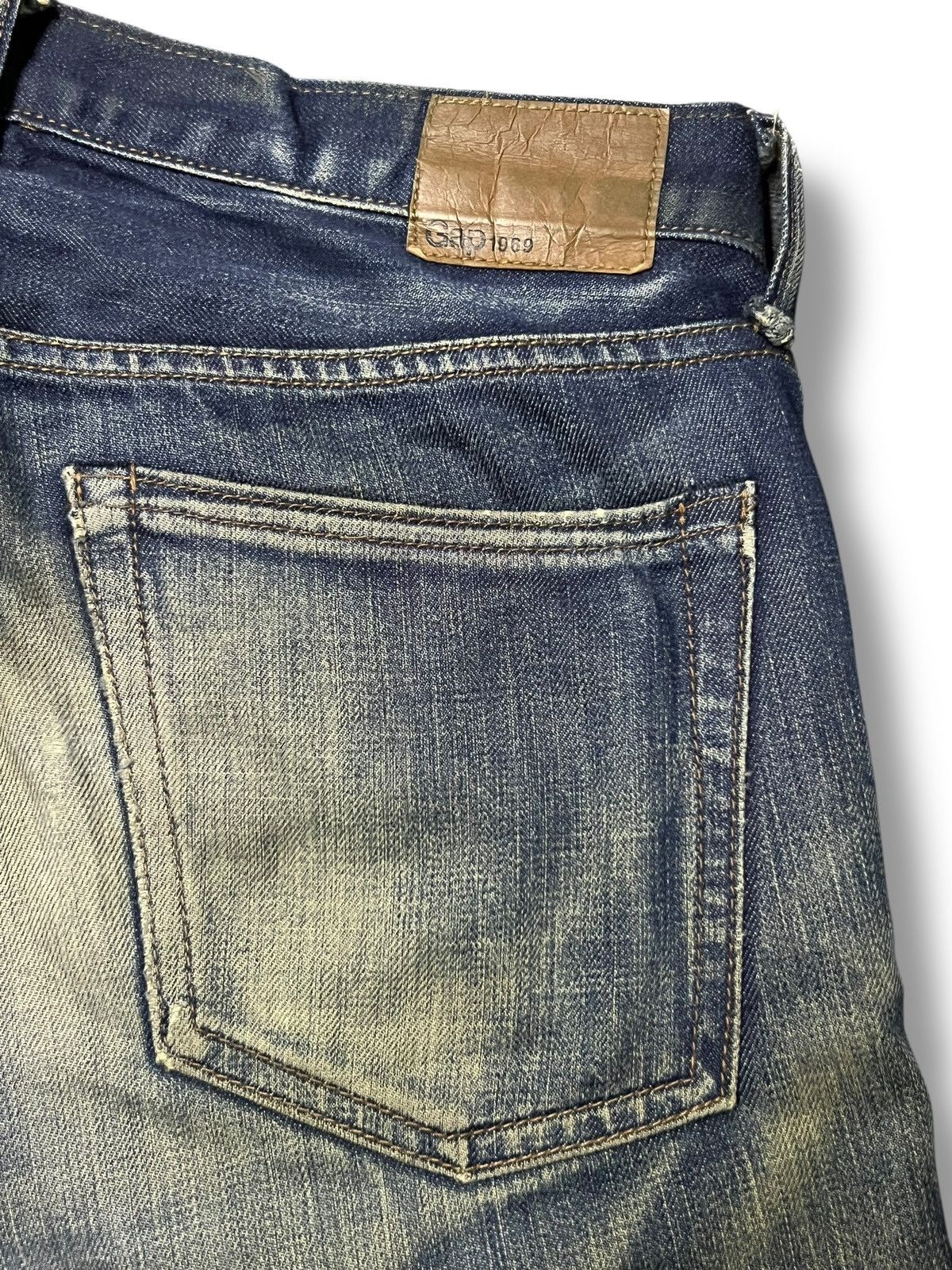 Gap Vintage Gap 1969 Skinny - Faded Mud Wash Denim Size US 32 / EU 48 - 8 Thumbnail
