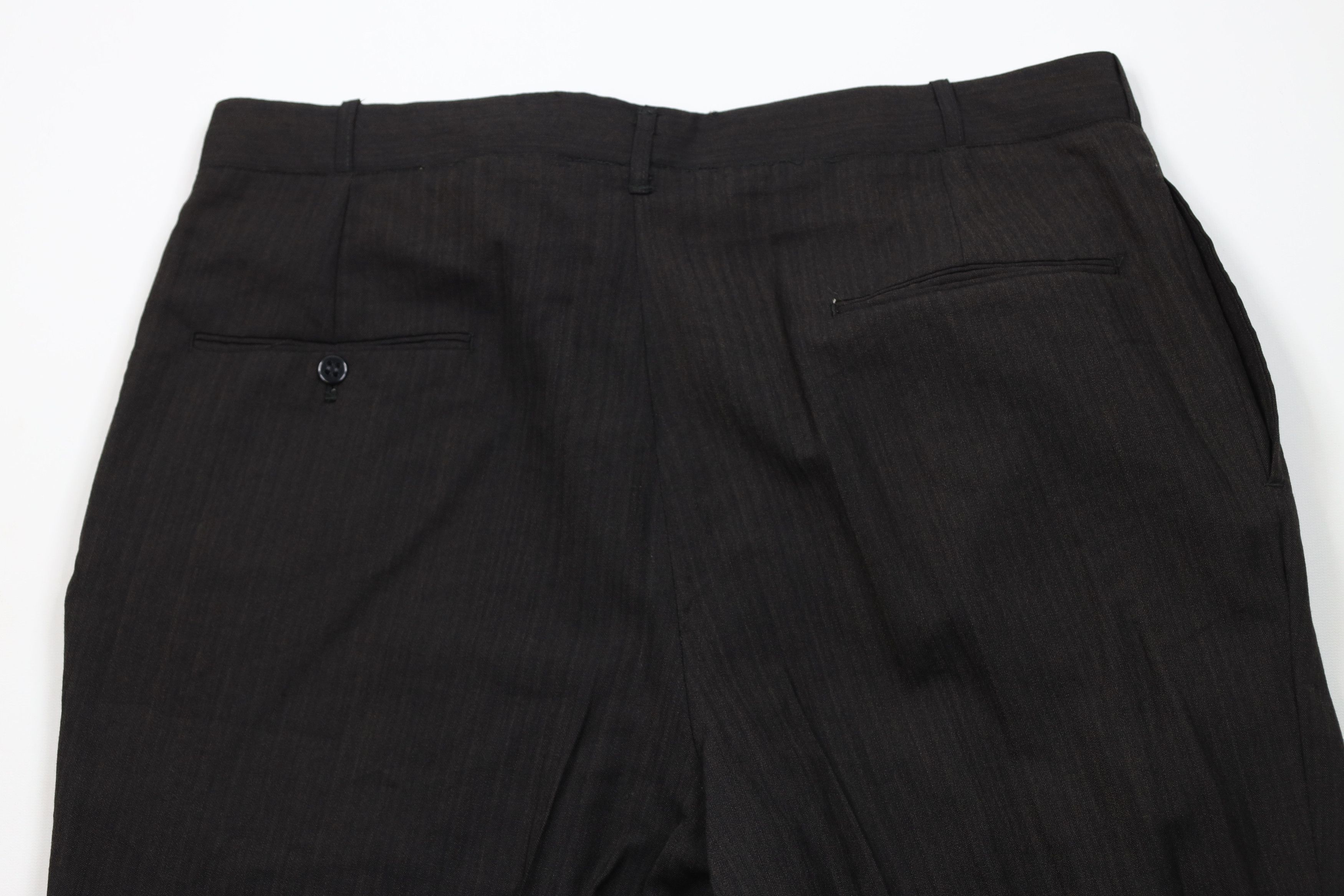 Vintage Vintage 50s Rockabilly Gabardine Chino Pants Trousers USA Size US 36 / EU 52 - 8 Thumbnail