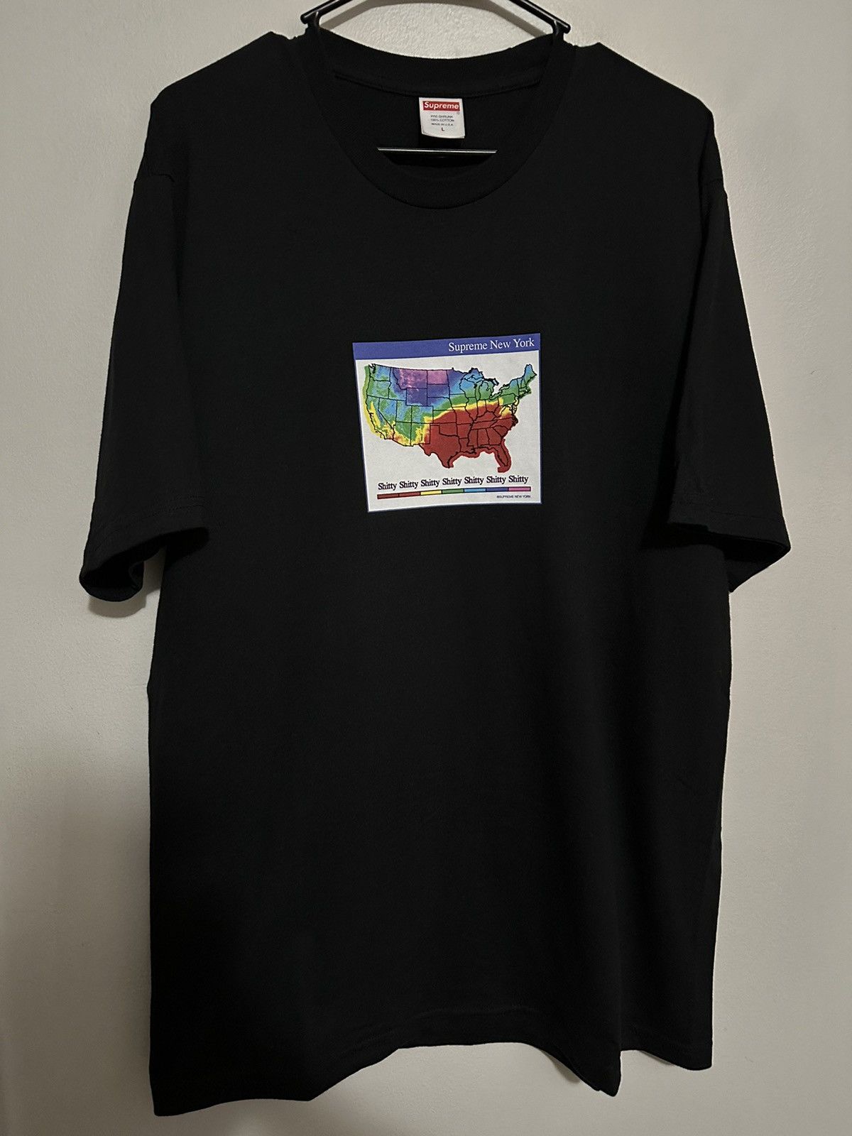 Supreme Supreme Weather Tee Size US L / EU 52-54 / 3 - 1 Thumbnail