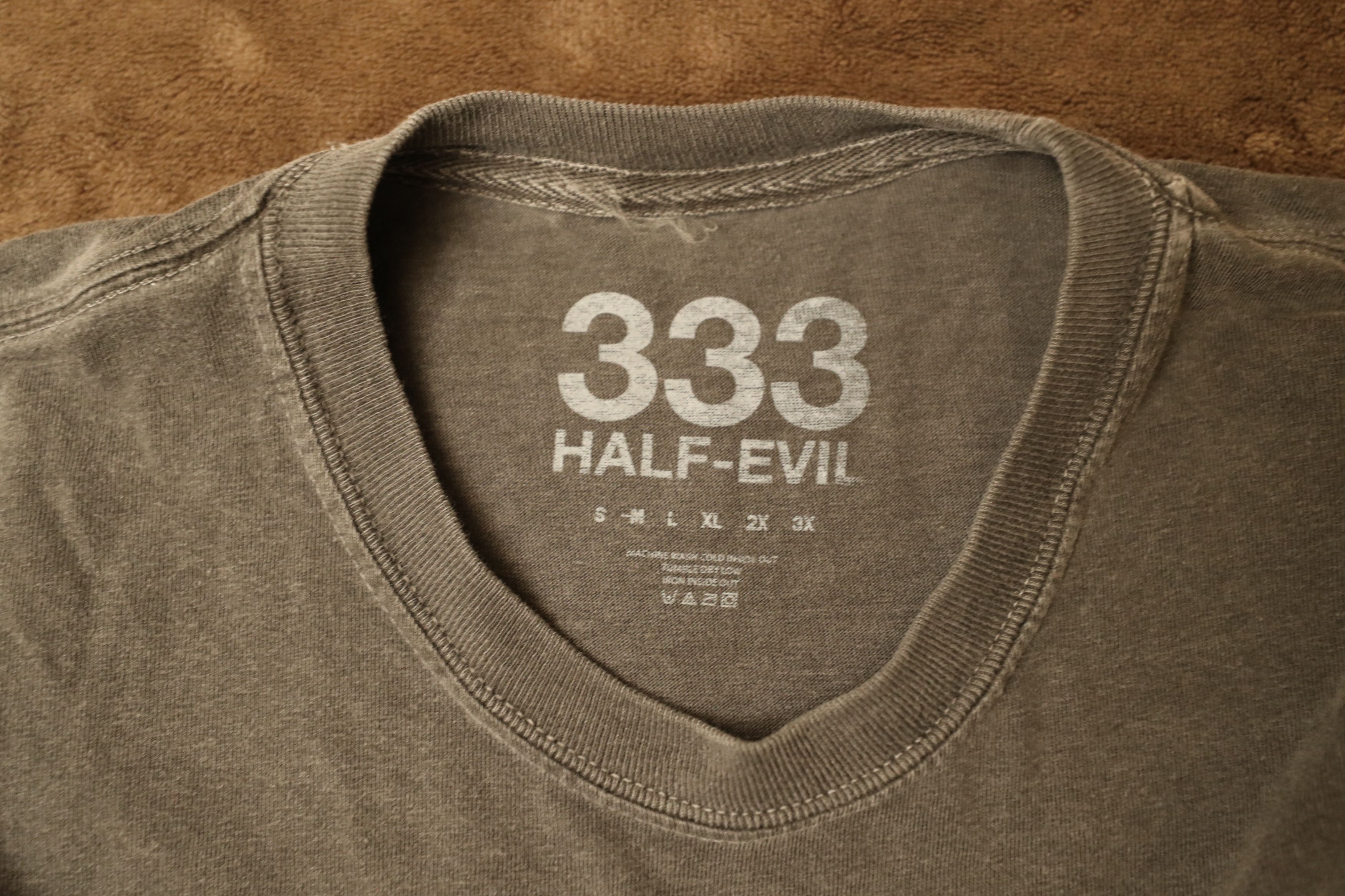 Half Evil 333 Half Evil Ready For War Terminator Tee (M) Size US M / EU 48-50 / 2 - 11 Thumbnail