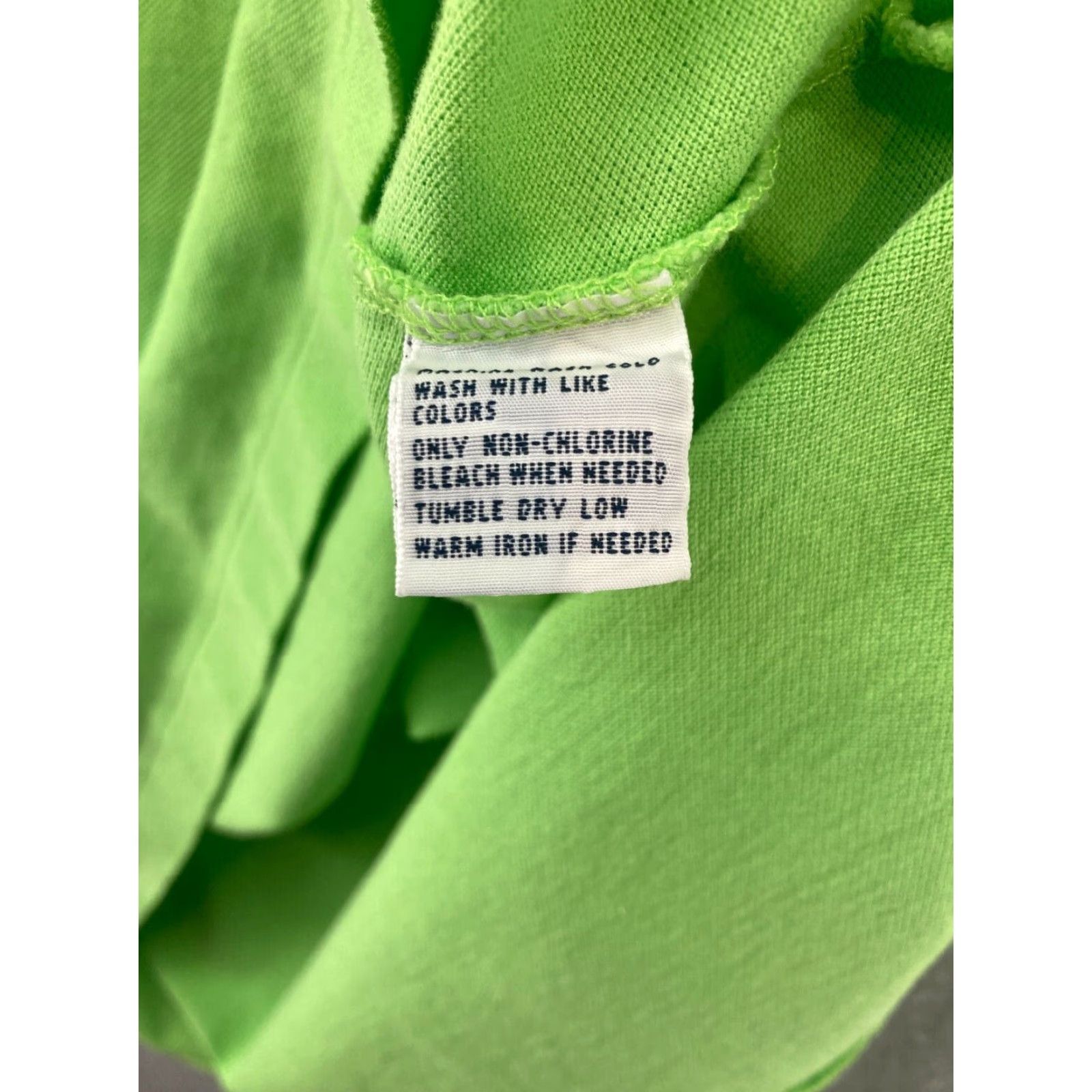 Ralph Lauren VINTAGE Polo Golf Ralph Lauren Shirt Mens Large Green 100% Cotton Polo Shirt Golf 90s Mens Size US L / EU 52-54 / 3 - 6 Thumbnail
