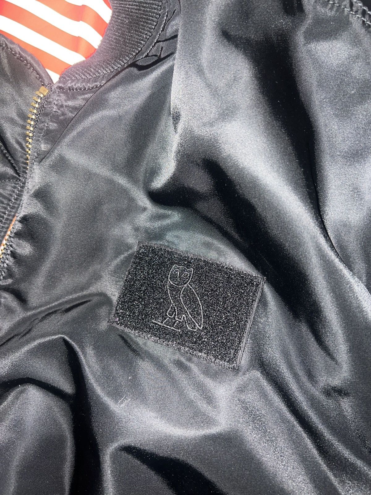 Alpha Industries reversible black ovo hot boys bomber jacket Size US L / EU 52-54 / 3 - 4 Thumbnail
