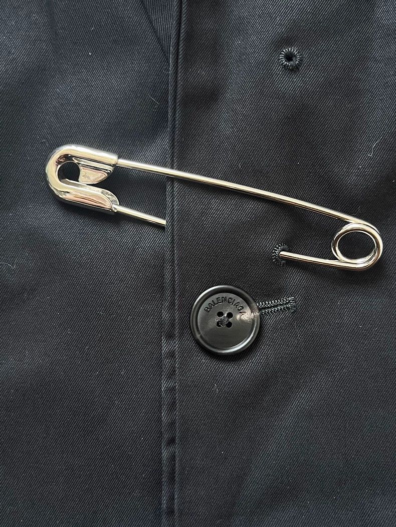 Balenciaga Balenciaga Solid Paper Clip Casual Long Sleeve Blazer Size US S / EU 44-46 / 1 - 3 Thumbnail