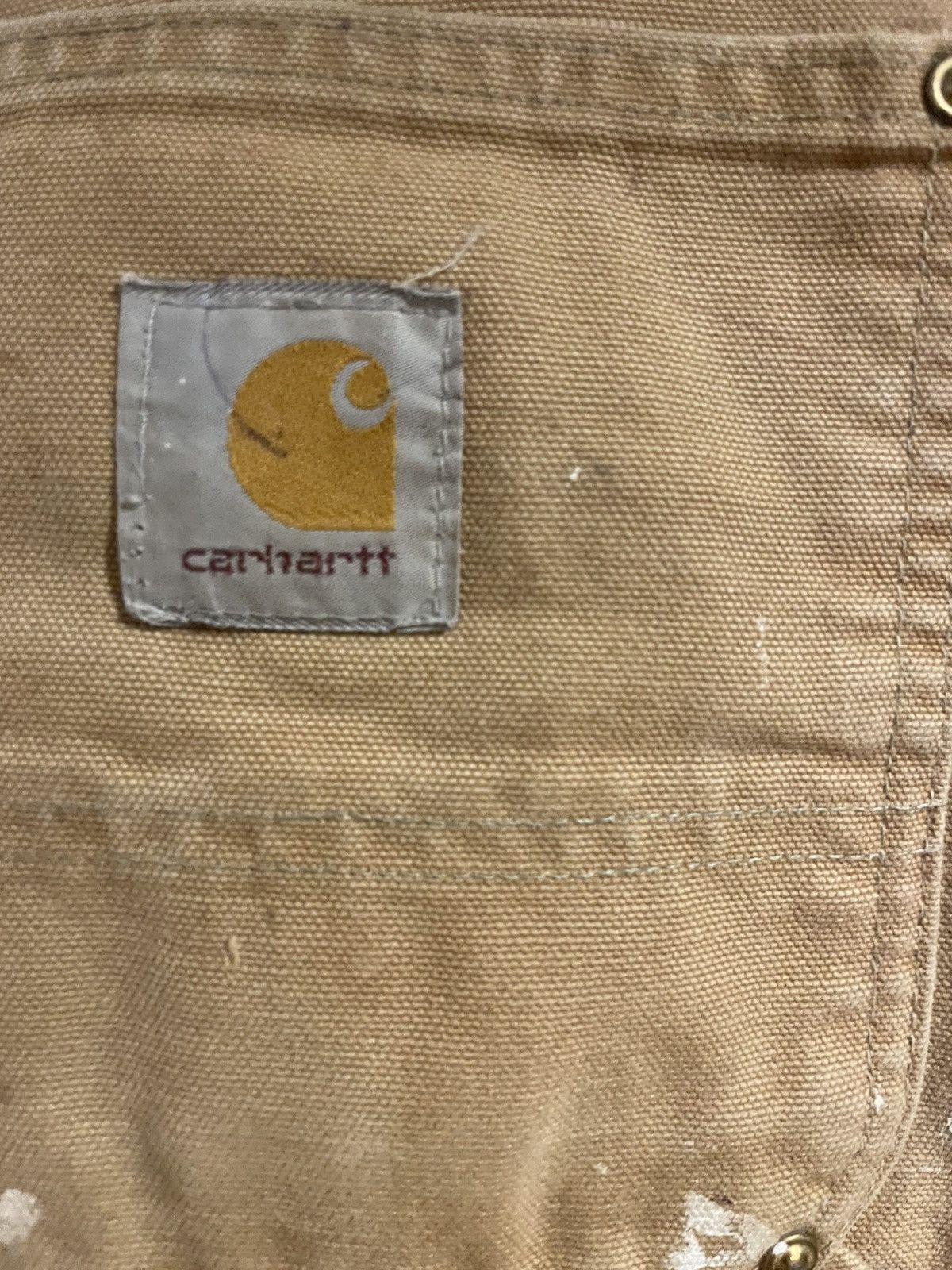 Carhartt × Vintage CARHARTT Y2K DOUBLE KNEE CARPENTER PANTS Size US 36 / EU 52 - 6 Thumbnail
