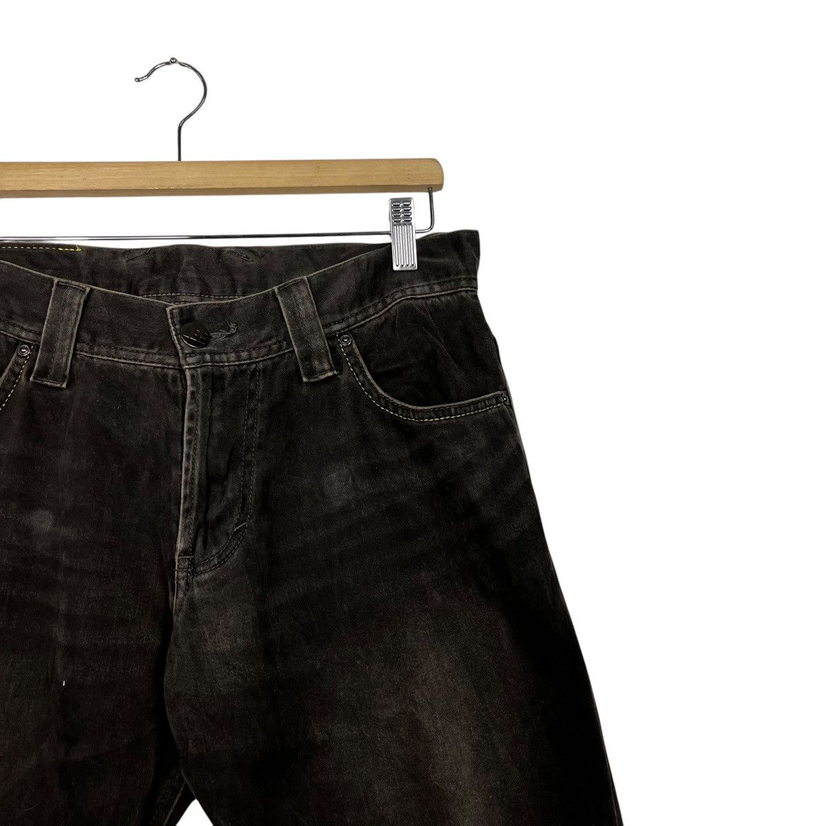 Lee Vintage Lee Superblack Denim Jeans Size US 32 / EU 48 - 5 Thumbnail