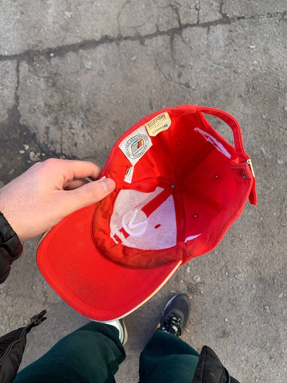 Ferrari × Vintage VERY RARE FERRARI MICHAEL SCHUMACHER F1 WORLD CHAMPION 90s Size ONE SIZE - 6 Thumbnail