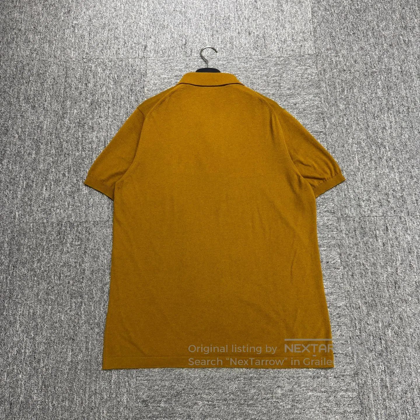 Loro Piana LORO PIANA VICUNA Luma Mao Knit Short-Sleeved Shirt| Size US M / EU 48-50 / 2 - 2 Thumbnail