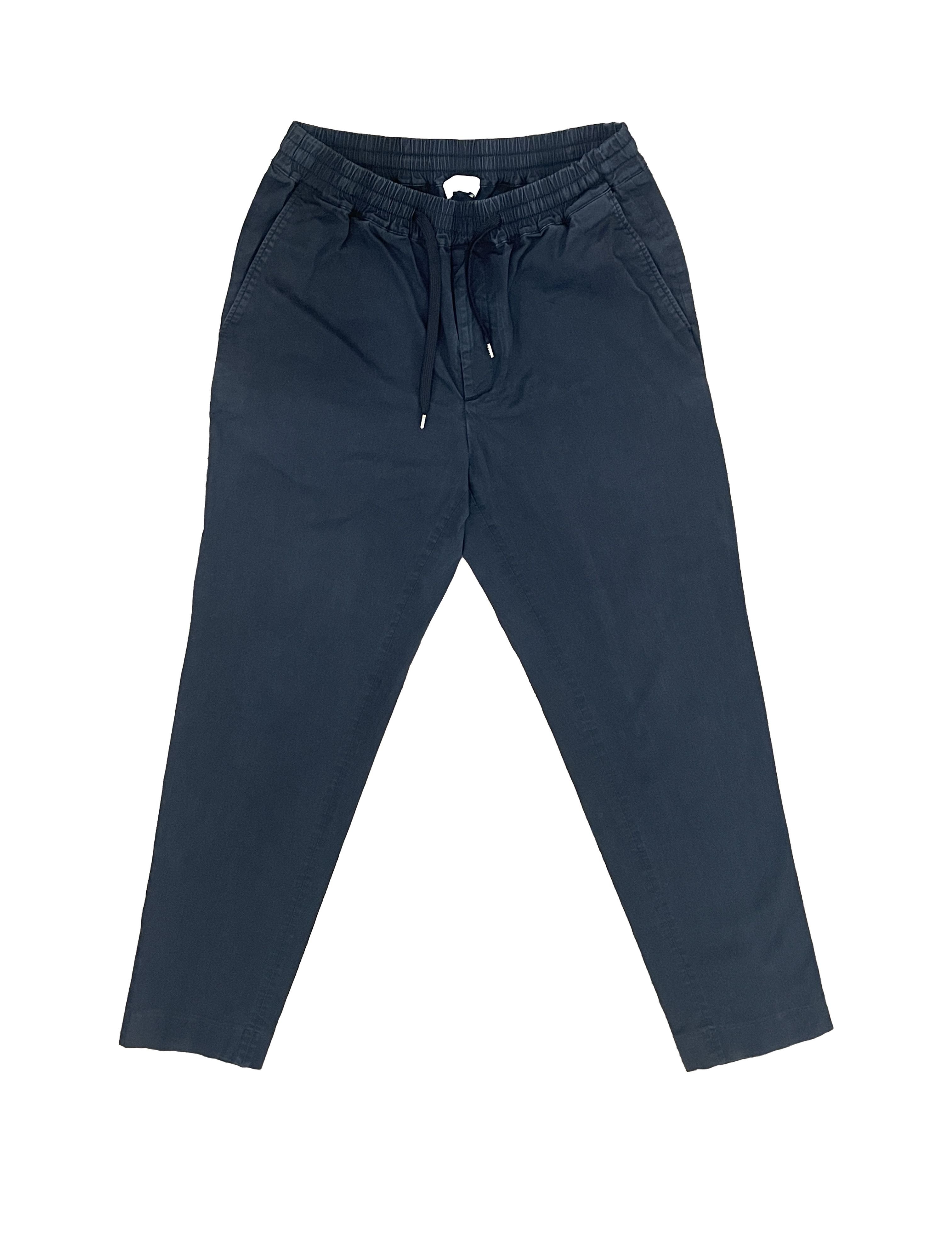 Sandro Mens Sandro Alpha Cotton Pant In Navy Size US 32 / EU 48 - 2 Thumbnail