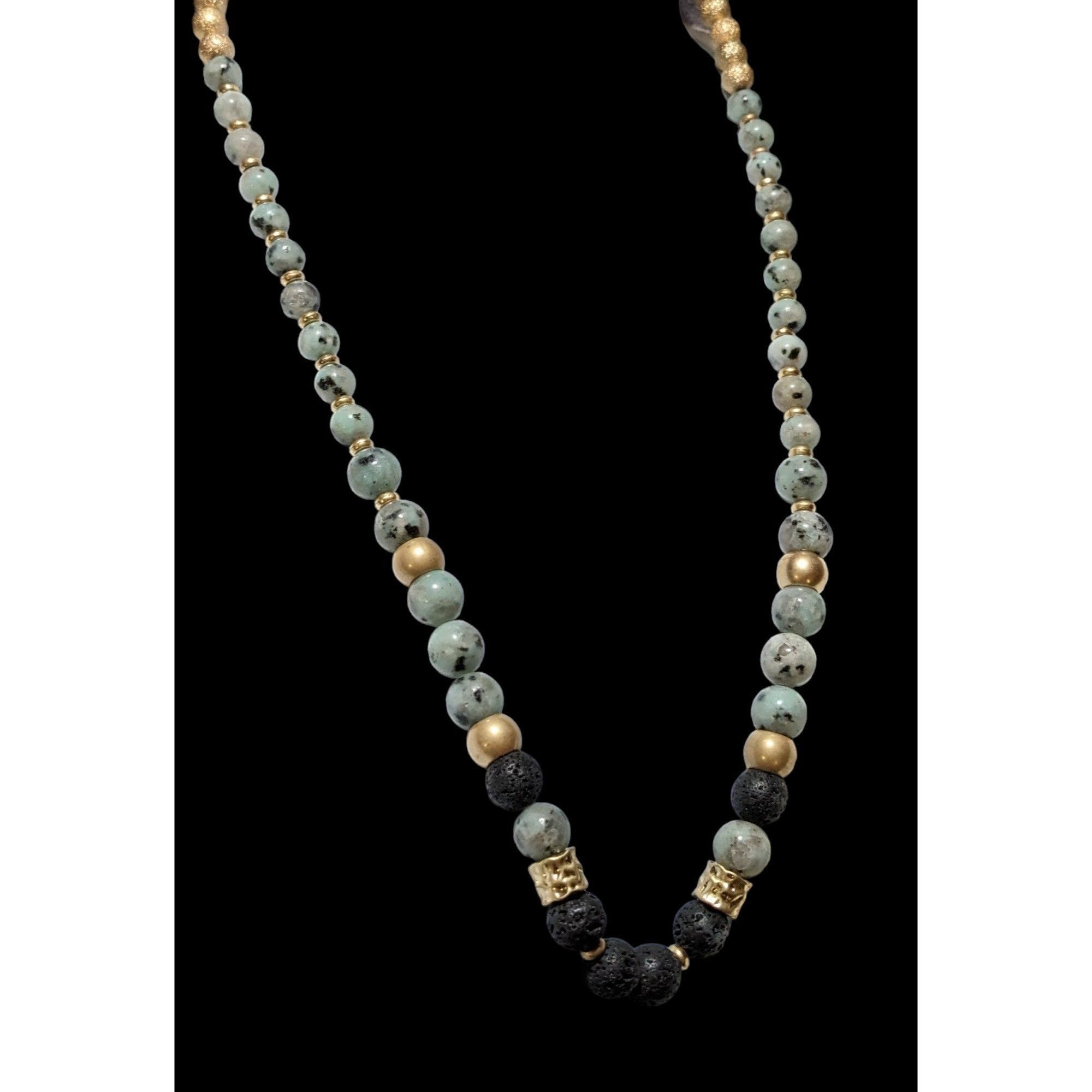 Other Lava Agate Beaded Necklace Size ONE SIZE - 4 Thumbnail