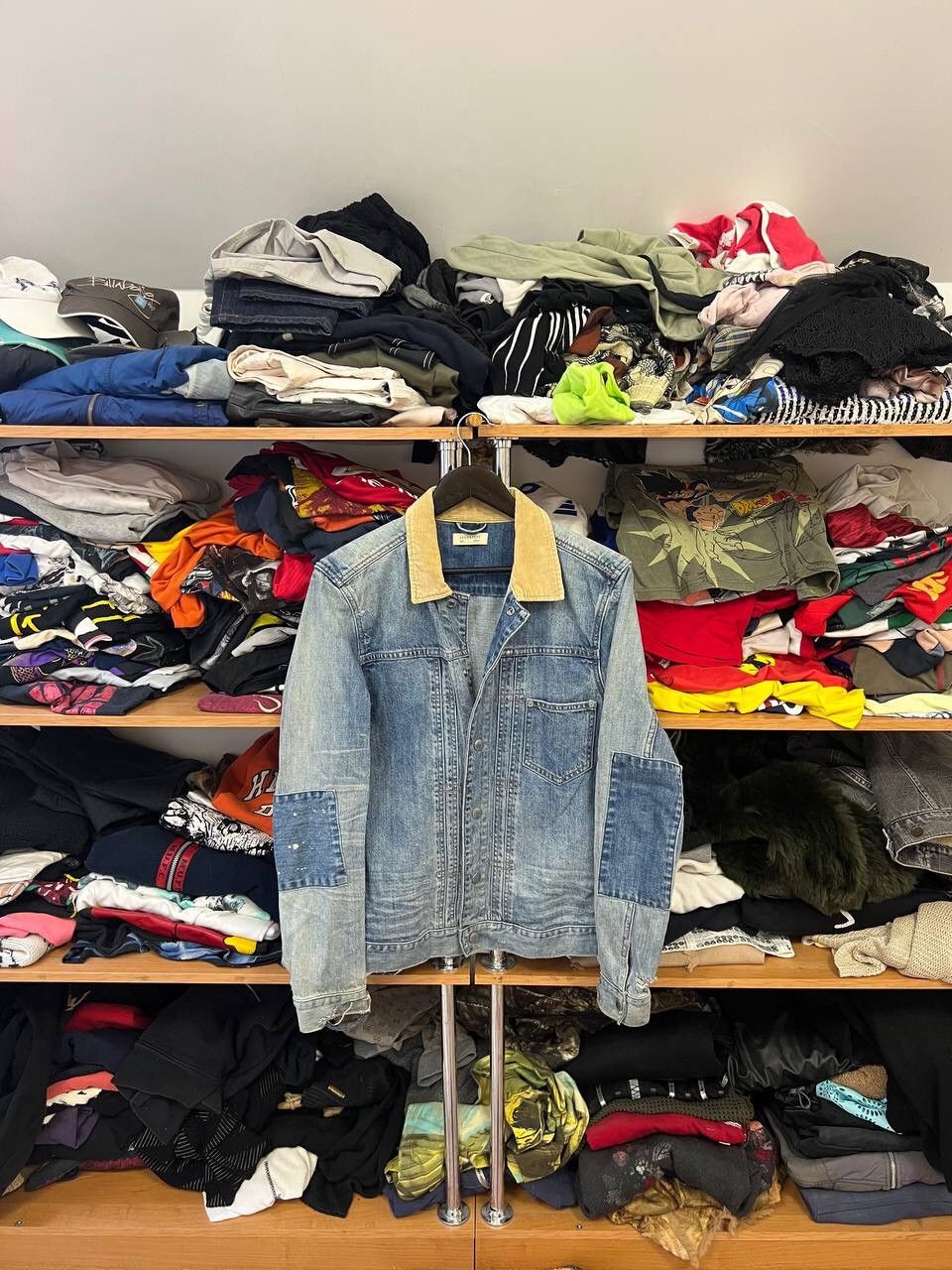 Allsaints Allsainta Distressed Avant Garde Y2K Western Vibe Jacket Size M / US 6-8 / IT 42-44 - 1 Thumbnail