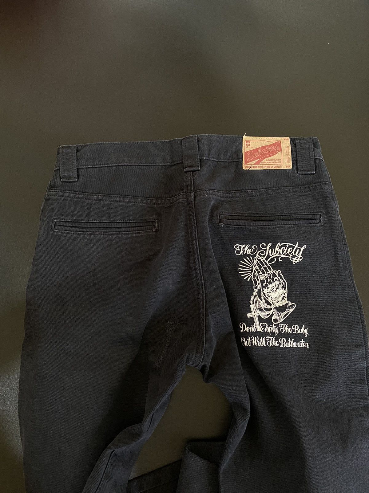 Hysteric Glamour × If Six Was Nine × Japanese Brand 2000s japanese brand the subciety pant 30x27 Size US 30 / EU 46 - 3 Thumbnail