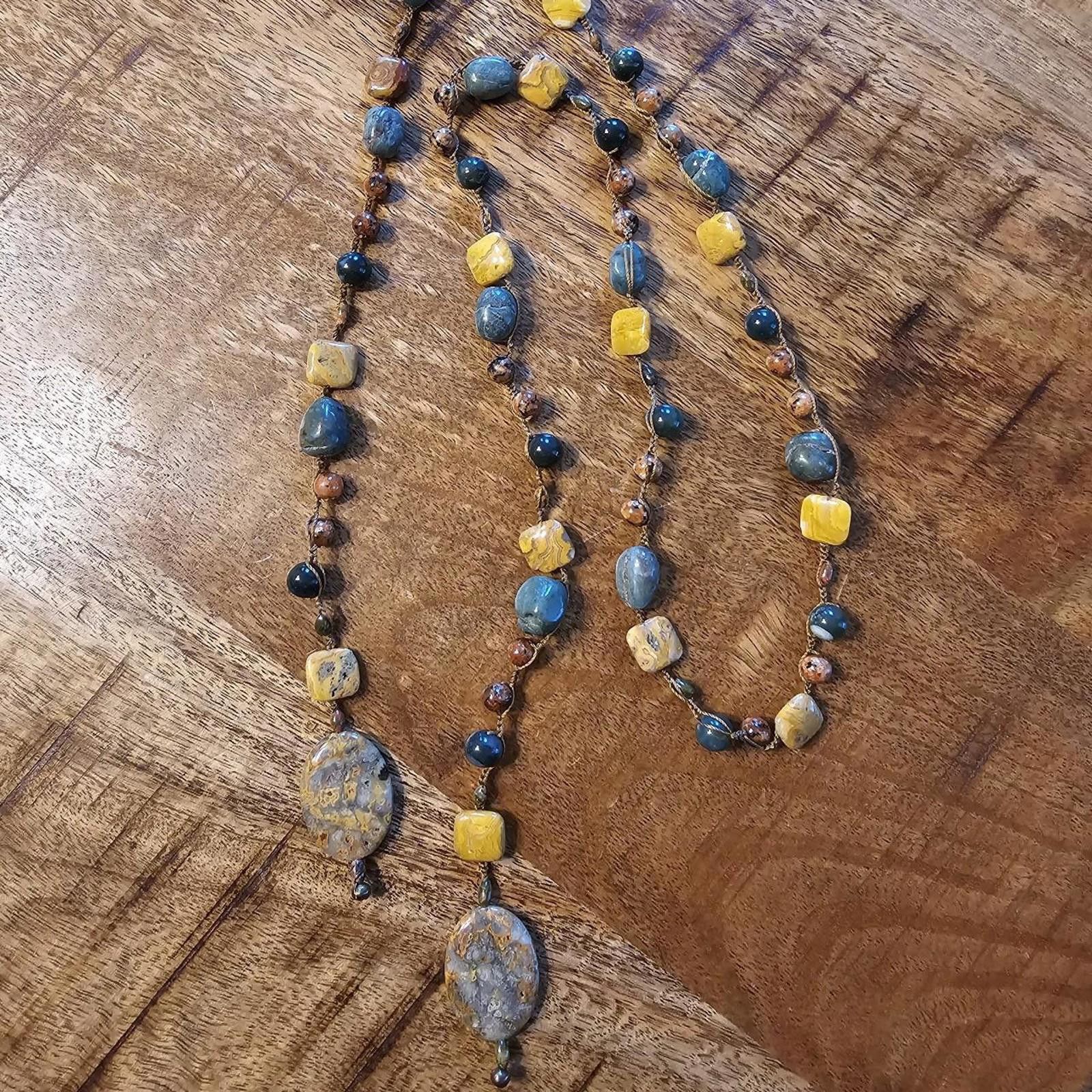 Designer Handmade Gemstone Necklace Size ONE SIZE - 7 Thumbnail