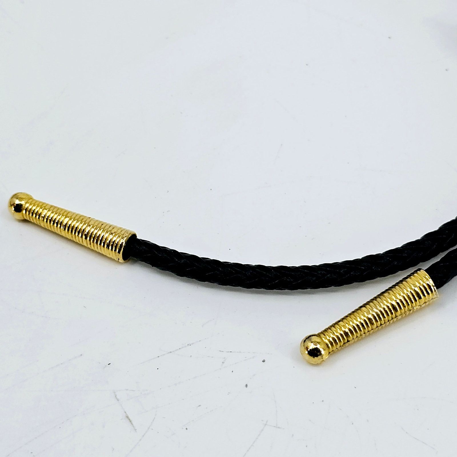 Vintage Vintage Triangle Shape Bolo Tie Southwestern Gold Tone Size ONE SIZE - 5 Thumbnail