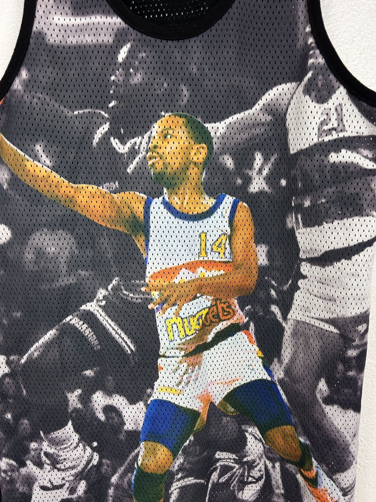 NBA Vintage Denver Nuggets #14 AOP Basketball NBA Jersey Size US S / EU 44-46 / 1 - 2 Thumbnail