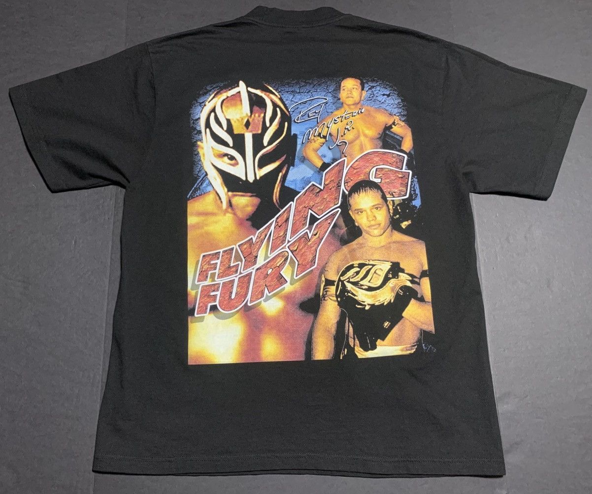 WCW/nWo WCW Rey Mysterio Flying Fury Wrestling Shirt Size Large Size US L / EU 52-54 / 3 - 5 Thumbnail