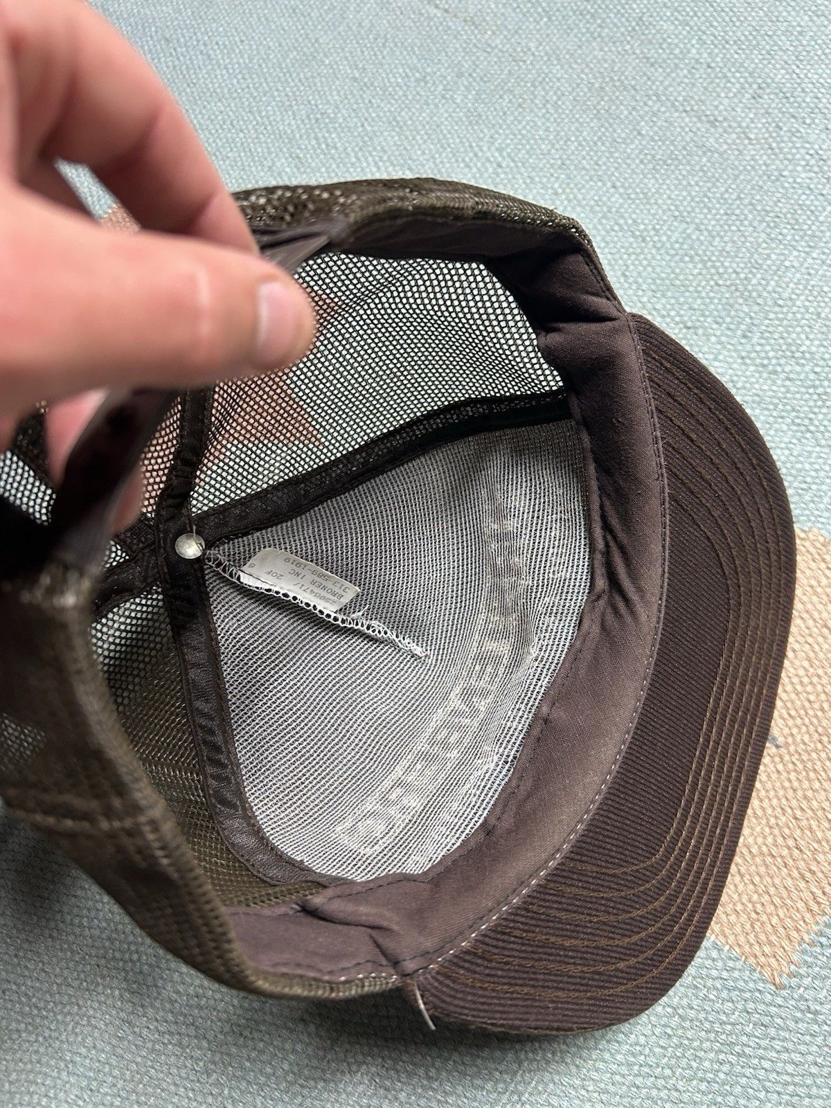 Vintage Vtg 80s trucker hat Furstenberg building center Montrose USA Size ONE SIZE - 6 Thumbnail