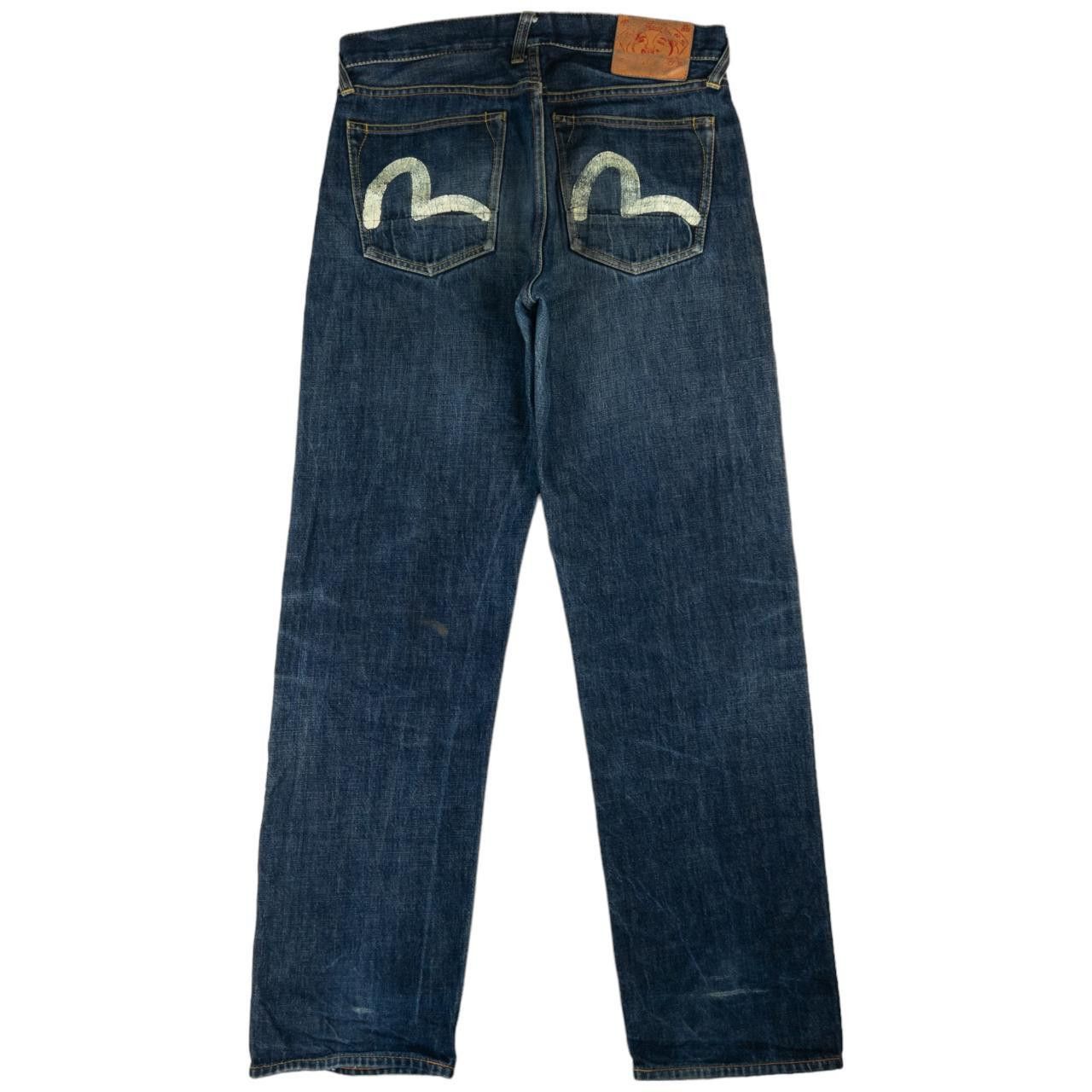 Evisu Vintage Evisu Double Gull Japanese Denim Jeans Size W35 Size US 35 - 2 Thumbnail