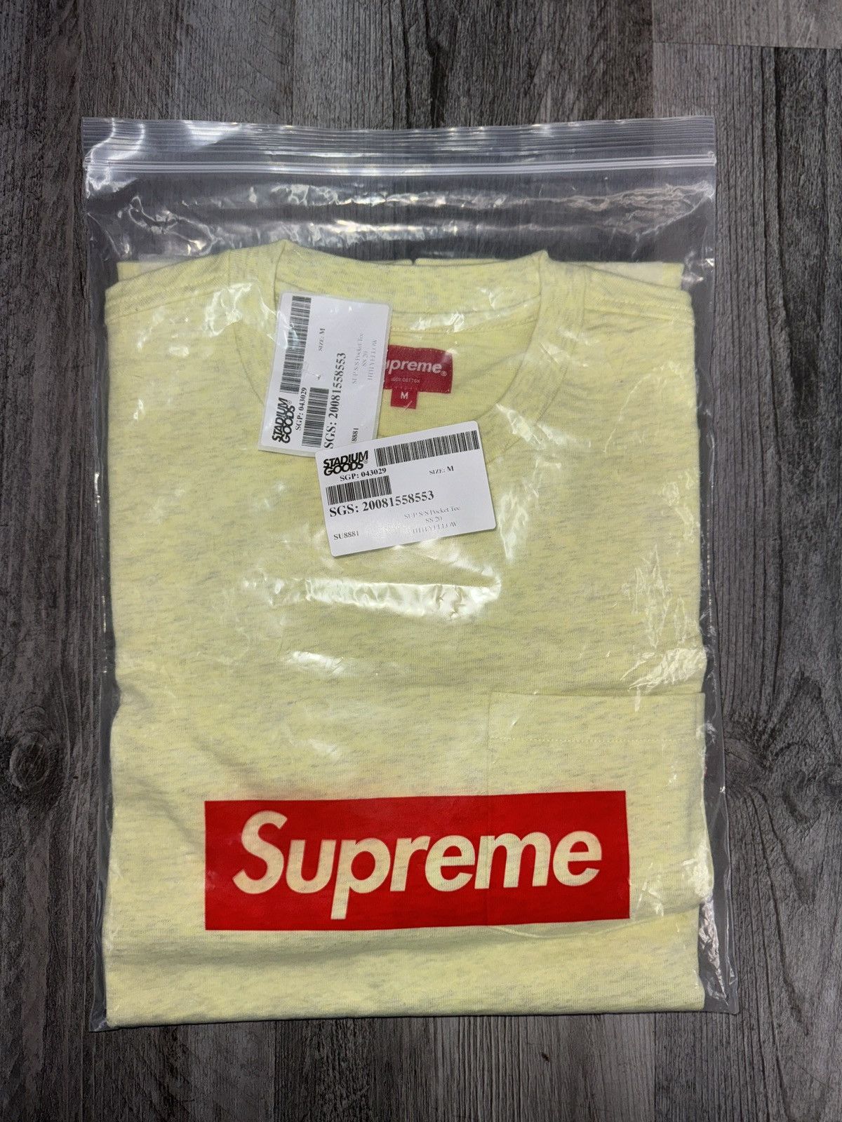Supreme Supreme S/S Pocket Tee (SS20) Size US M / EU 48-50 / 2 - 2 Thumbnail