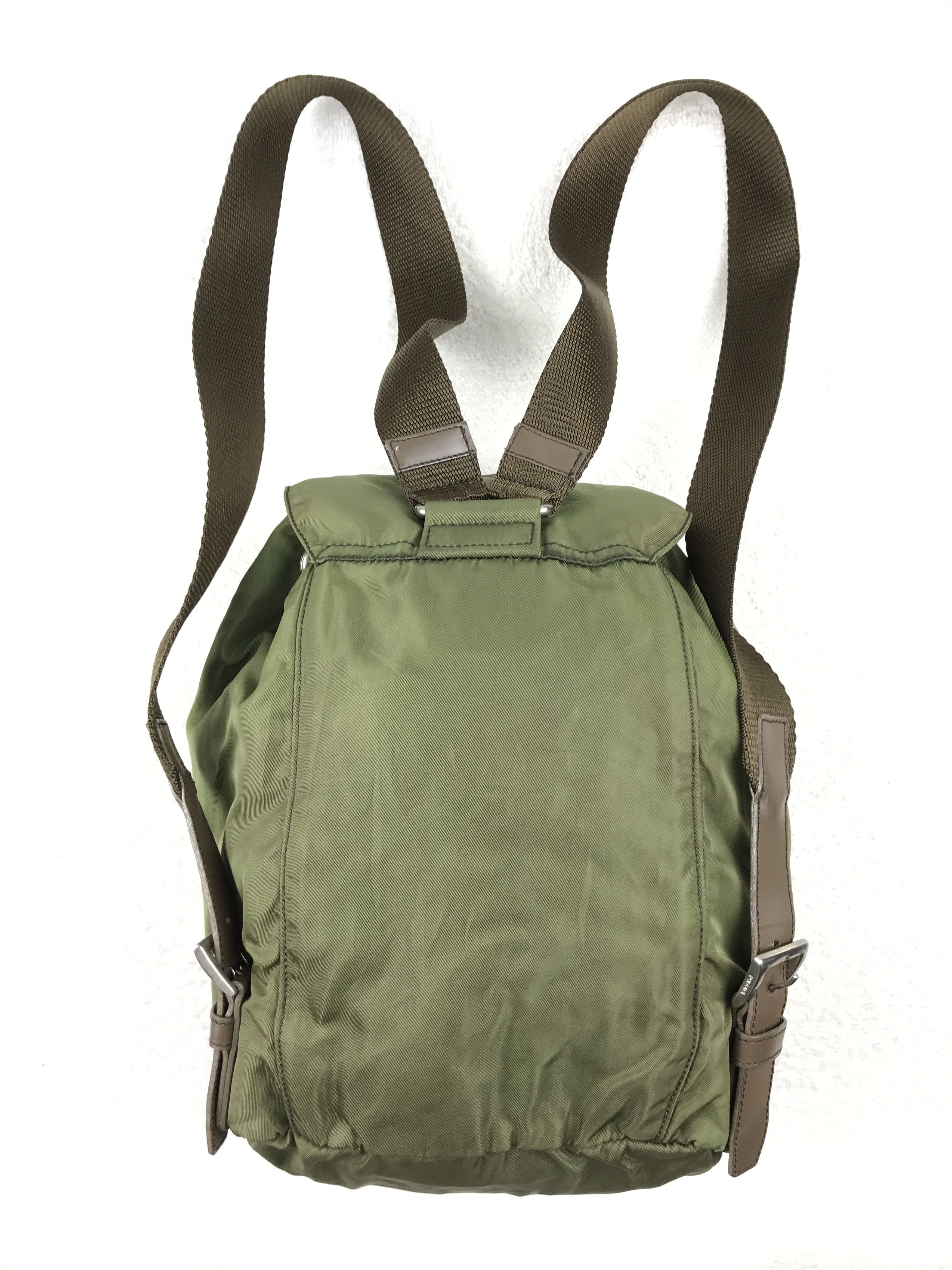 Prada × Vintage Vintage Prada Nylon Backpack Come With Box Size ONE SIZE - 5 Thumbnail