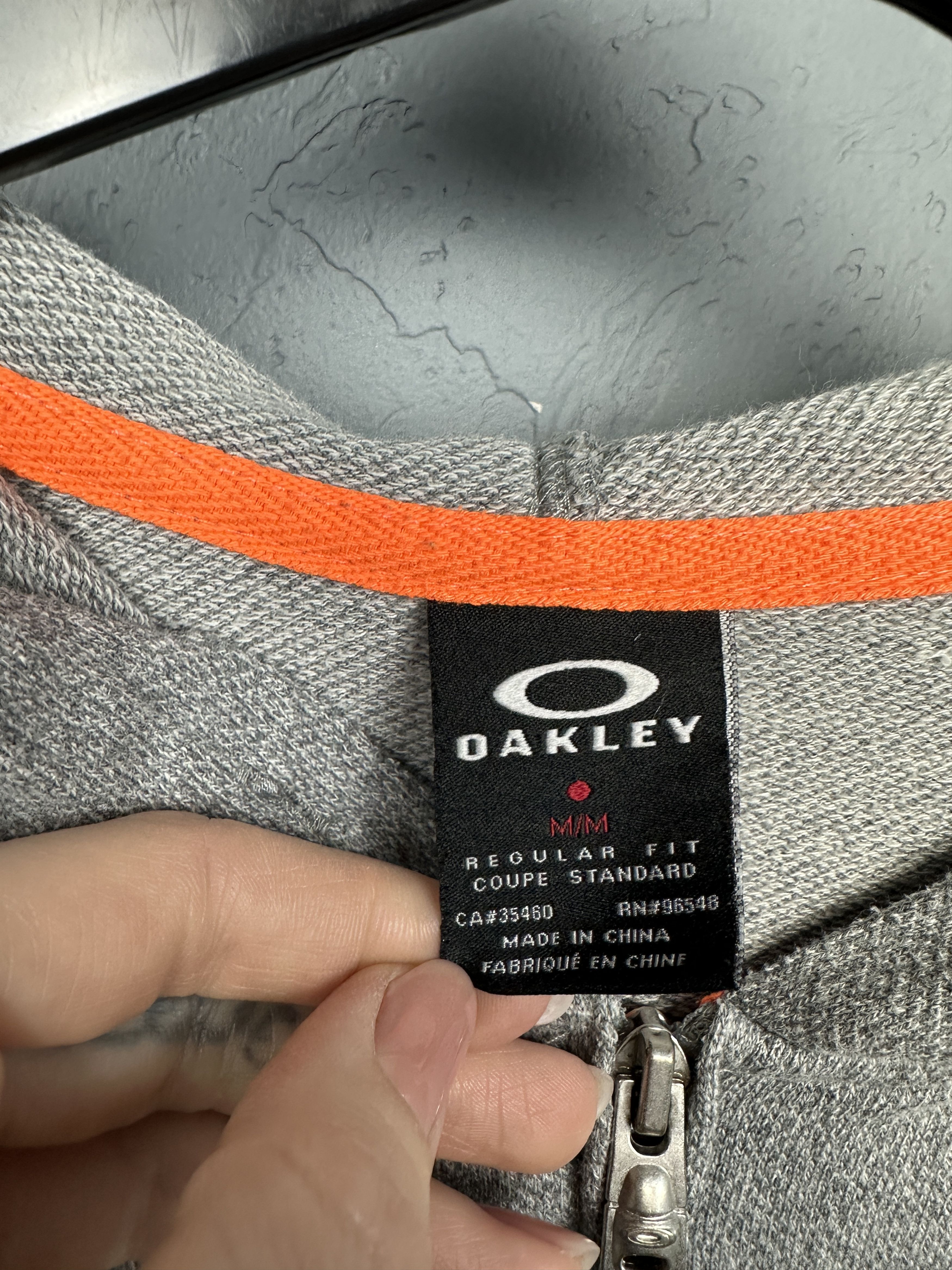 Oakley Oakley Vintage Mens Full Zip Hoodie Size US M / EU 48-50 / 2 - 4 Thumbnail
