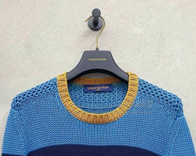 Louis Vuitton LV Colorblock Pullover Knit Sweater. Size US S / EU 44-46 / 1 - 4 Thumbnail