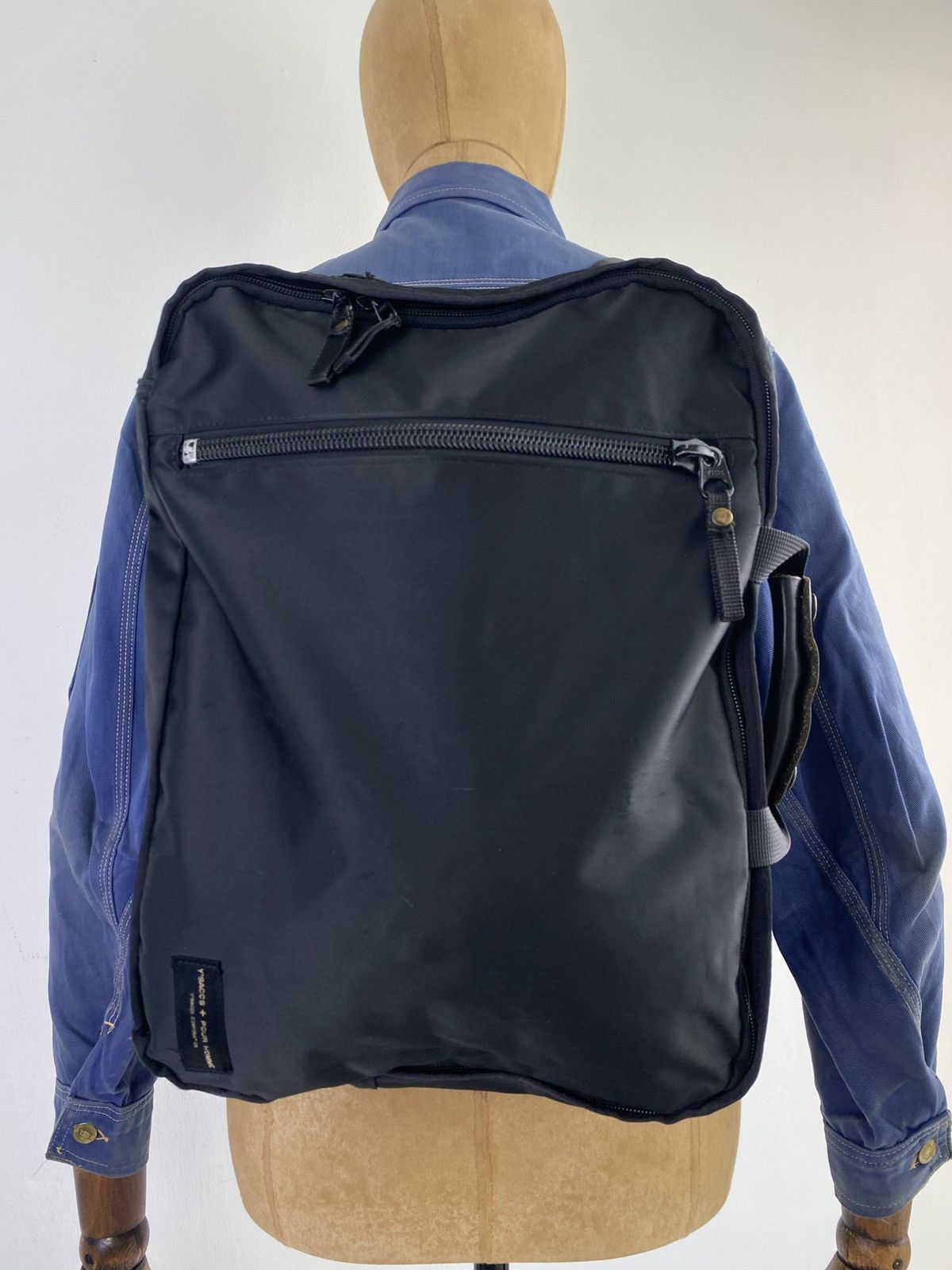 Yohji Yamamoto 2000’s Y’saccs Pour Homme Yohji Yamamoto 2 Way Bagpck Size ONE SIZE - 2 Thumbnail