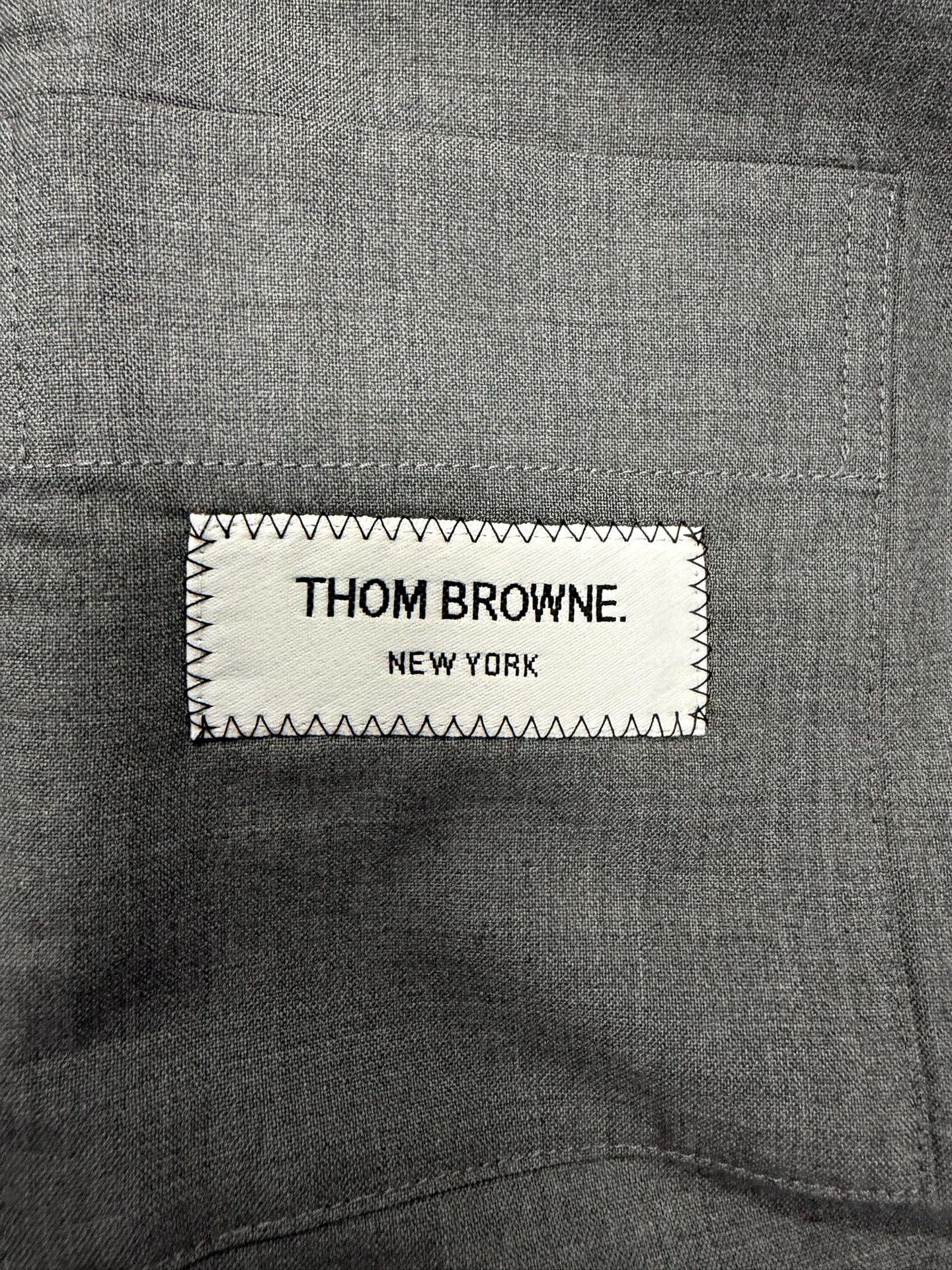 Thom Browne Thom Browne Men's 4-Bar Wool Jacket Medium Gray Size 3 Size US L / EU 52-54 / 3 - 5 Thumbnail
