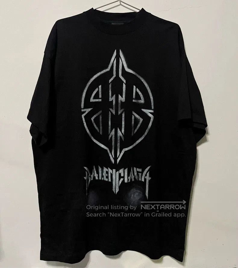 Balenciaga Balenciaga Metal Bitcoin Double B Tee. Size US M / EU 48-50 / 2 - 1 Thumbnail