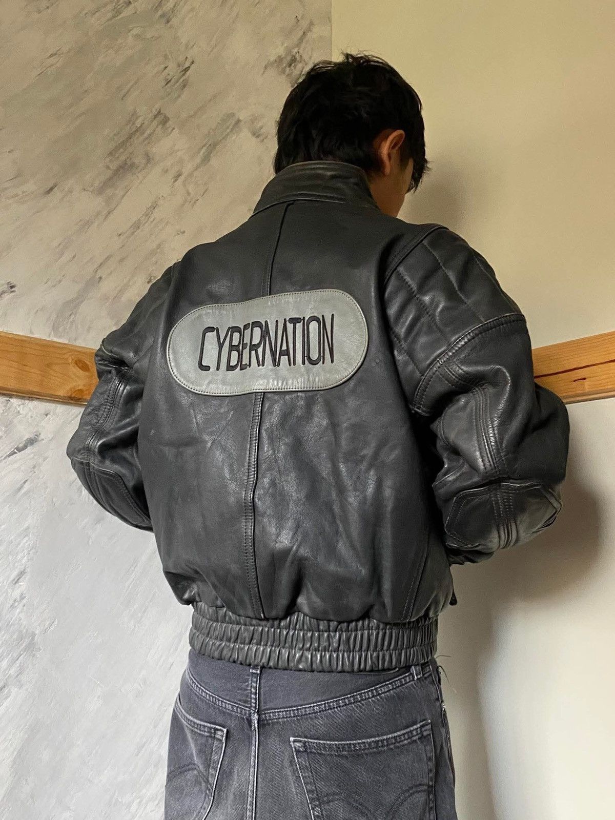 Kadoya Vintage 80’s Akira x Kadoya Sample Pill Cyber Jac Leather Size US M / EU 48-50 / 2 - 5 Thumbnail