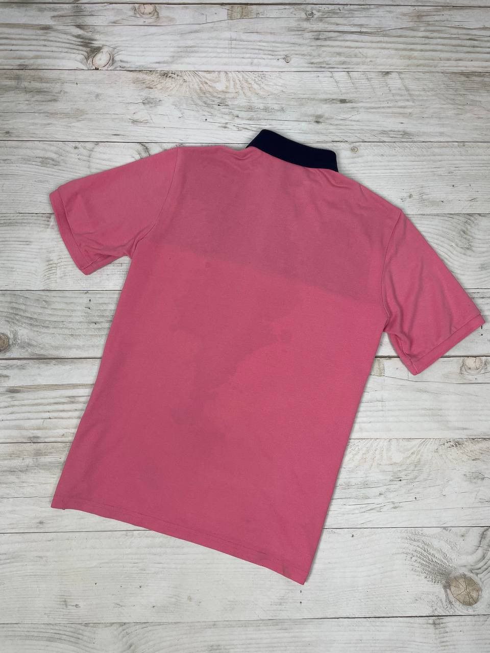 Vintage Yves Saint Laurent Polo Shirt Big Logo YSL Luxury