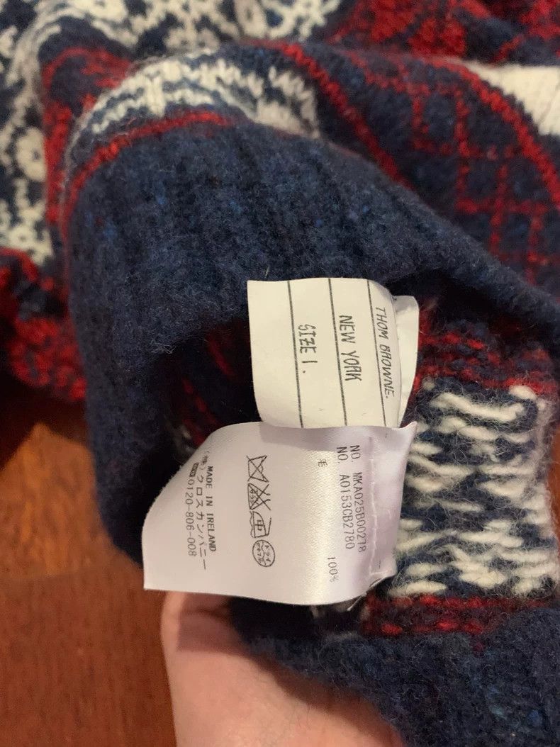 Thom Browne Thom Browne Size 1Baby whale sweater 2501-Nextarrow Size US S / EU 44-46 / 1 - 5 Thumbnail