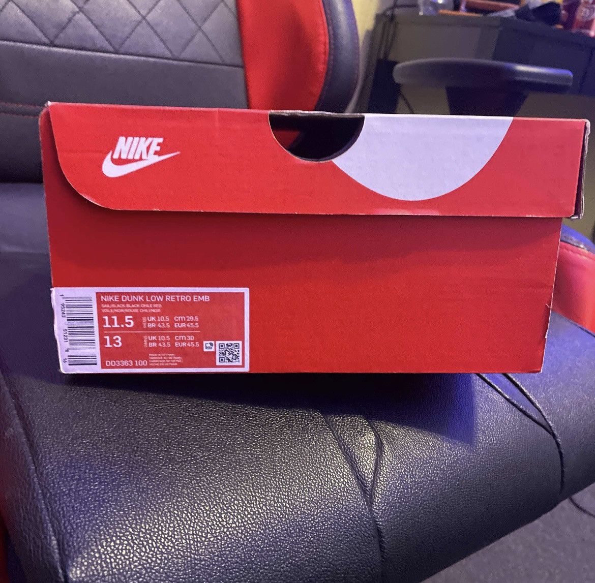 Nike Nba 75th anniversary Nike dunk low Size US 11.5 / EU 44-45 - 7 Thumbnail