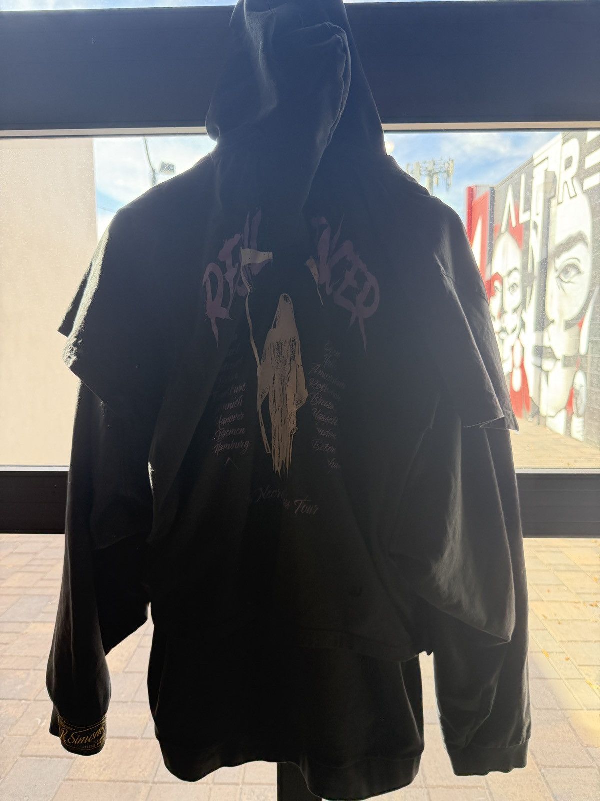 Raf Simons Raf Simons Resilencer Double Layered Hoodie Size US XS / EU 42 / 0 - 1 Thumbnail