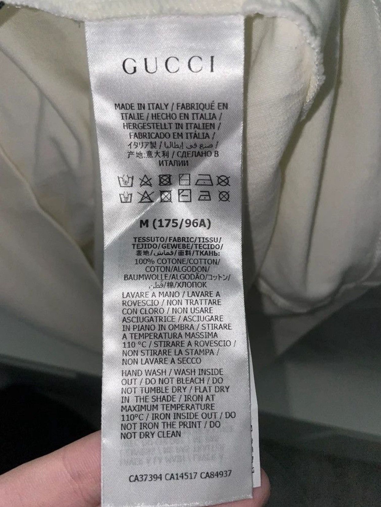 Gucci Gucci Blade Tshirt Medium Size US M / EU 48-50 / 2 - 4 Thumbnail