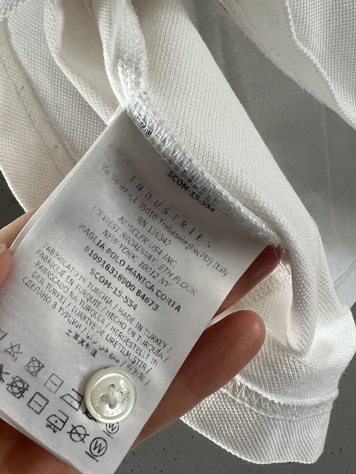 Designer × Moncler × Moncler Genius Moncler Multi Logo Polo T-shirt Size US M / EU 48-50 / 2 - 6 Thumbnail