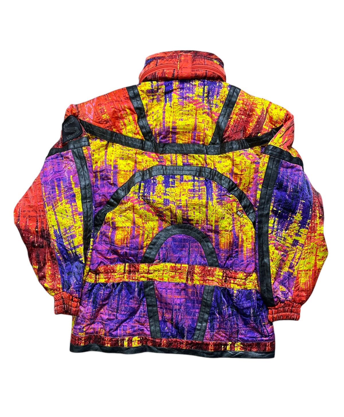 Vintage VINTAGE SOLOMON SKI JACKET COLOURFULL Size US XL / EU 56 / 4 - 10 Thumbnail