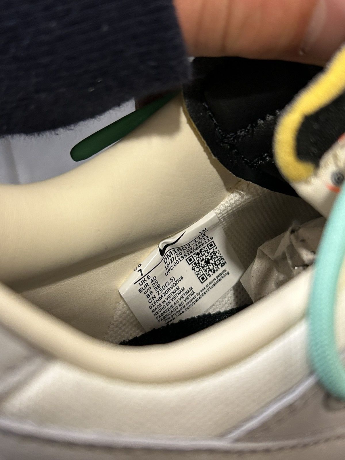 Nike Nike Dunk Low ‘Off-White Lot 4’ Size US 7 / EU 40 - 6 Thumbnail