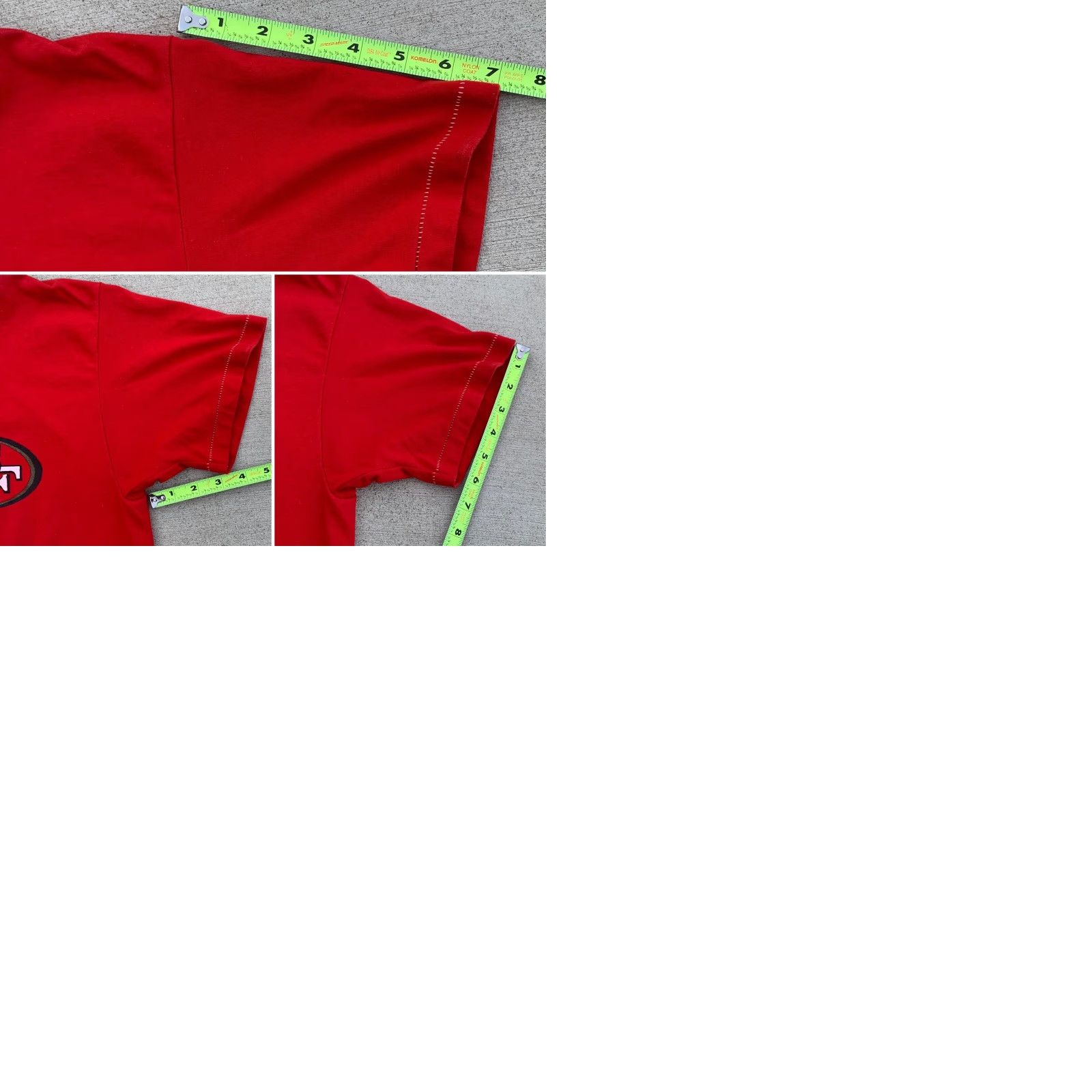 Vintage VINTAGE 49ERS VS RAIDERS Rivalry T Shirt Men L Red 100% Cotton Made in USA Graphic Tee San Francisco Oakland Football Humour (Humor) / Novelty Size US L / EU 52-54 / 3 - 9 Thumbnail