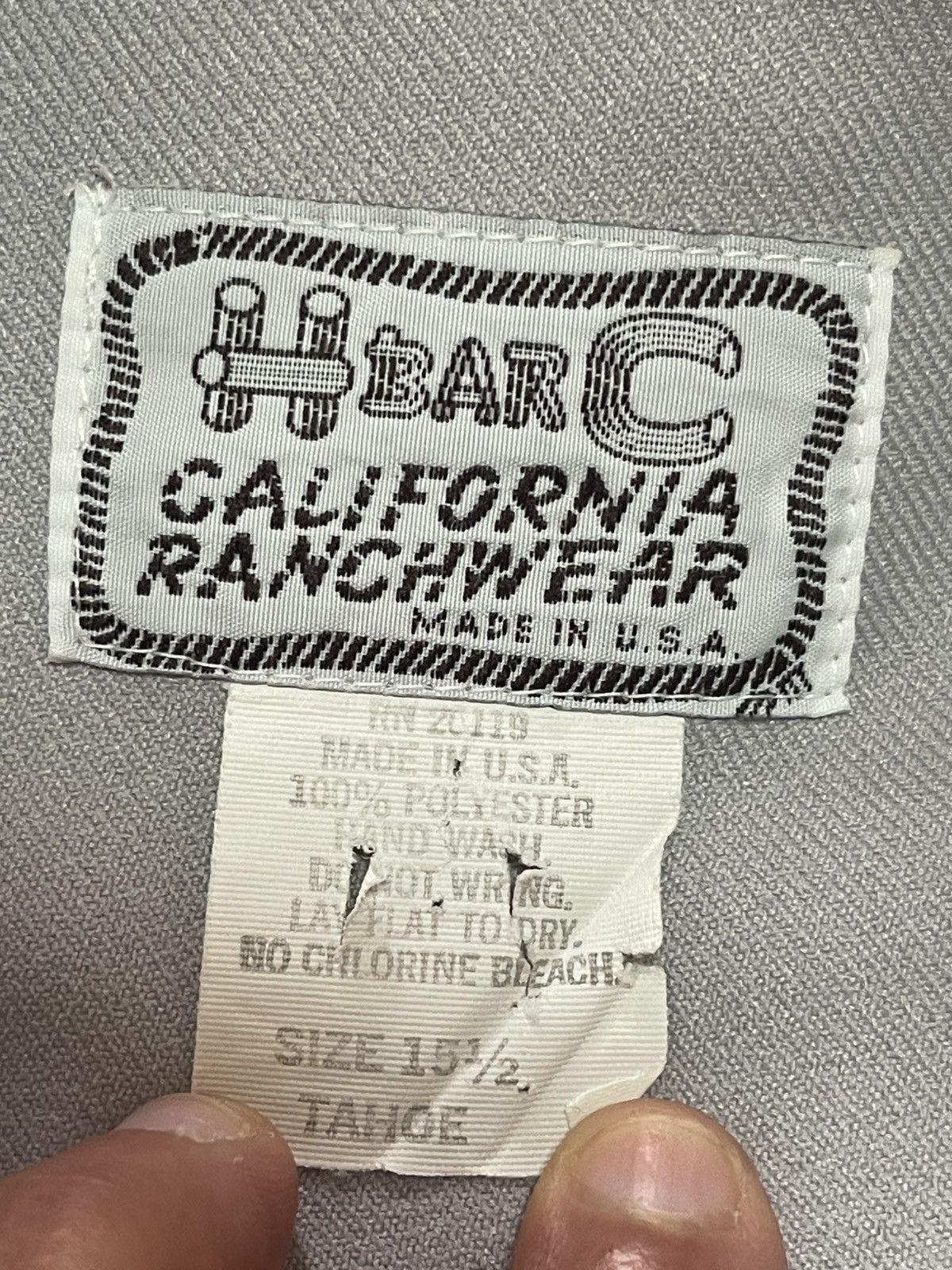 Designer × Vintage HbarC 70s California Ranchwear Tahoe RARE size M Size US M / EU 48-50 / 2 - 18 Thumbnail
