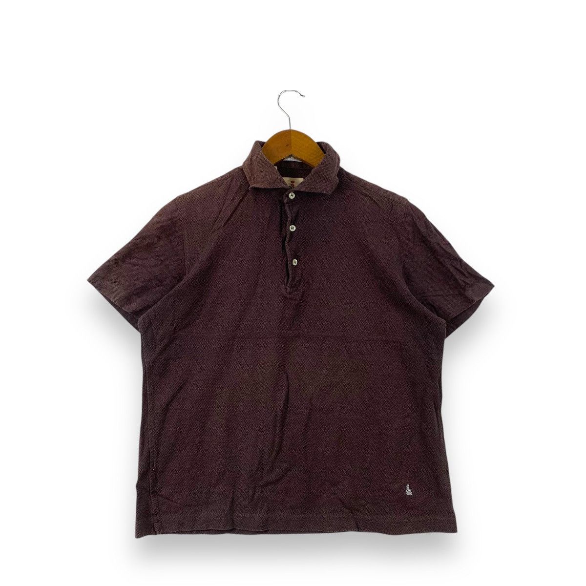 Vintage Vintage GUY ROVER Embroidered Made In Italy Polo Tee Shirt Size US L / EU 52-54 / 3 - 1 Thumbnail