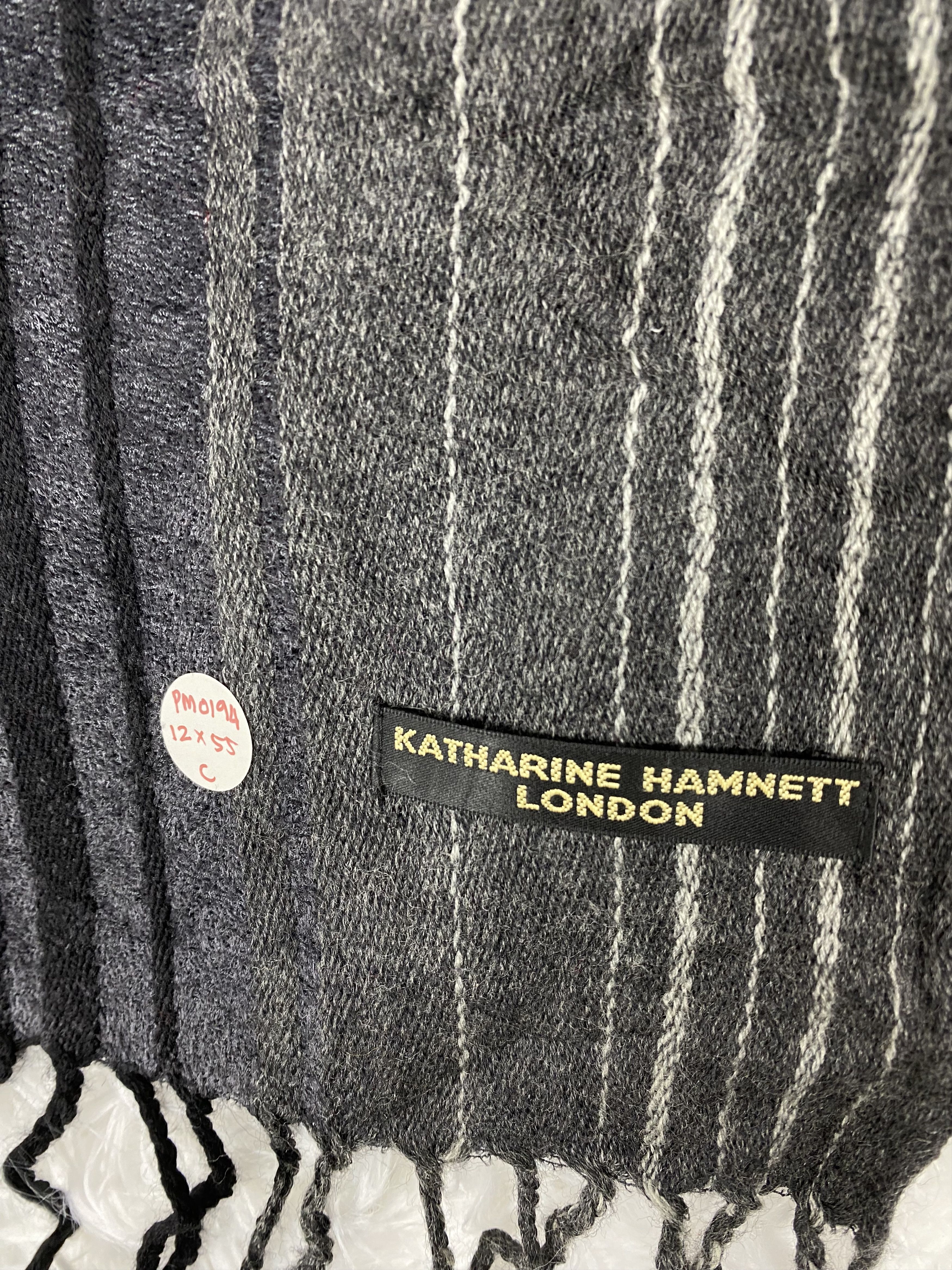 Katharine Hamnett London Vintage Katharine Hamnett Scarf / Muffler Neckwear PM0194 Size ONE SIZE - 2 Thumbnail