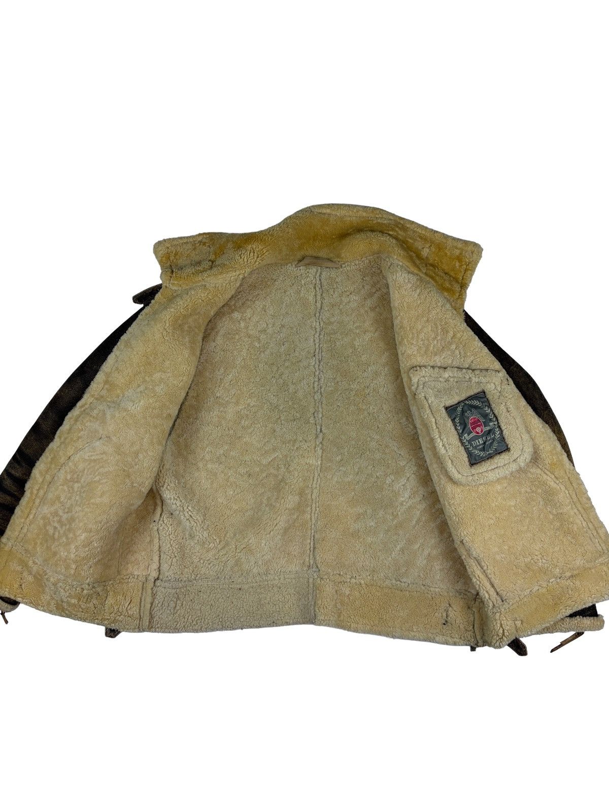 Diesel Diesel Shearling Jacket Vintage 1980 Sheepskin & Shearling Size US L / EU 52-54 / 3 - 5 Thumbnail