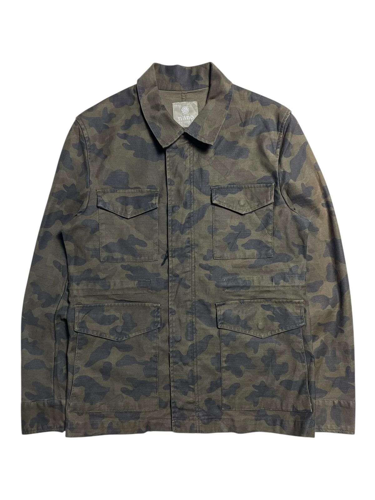 NANO universe 2000’s Nano Universe - Camo Pattern Work Jacket Size US S / EU 44-46 / 1 - 6 Thumbnail