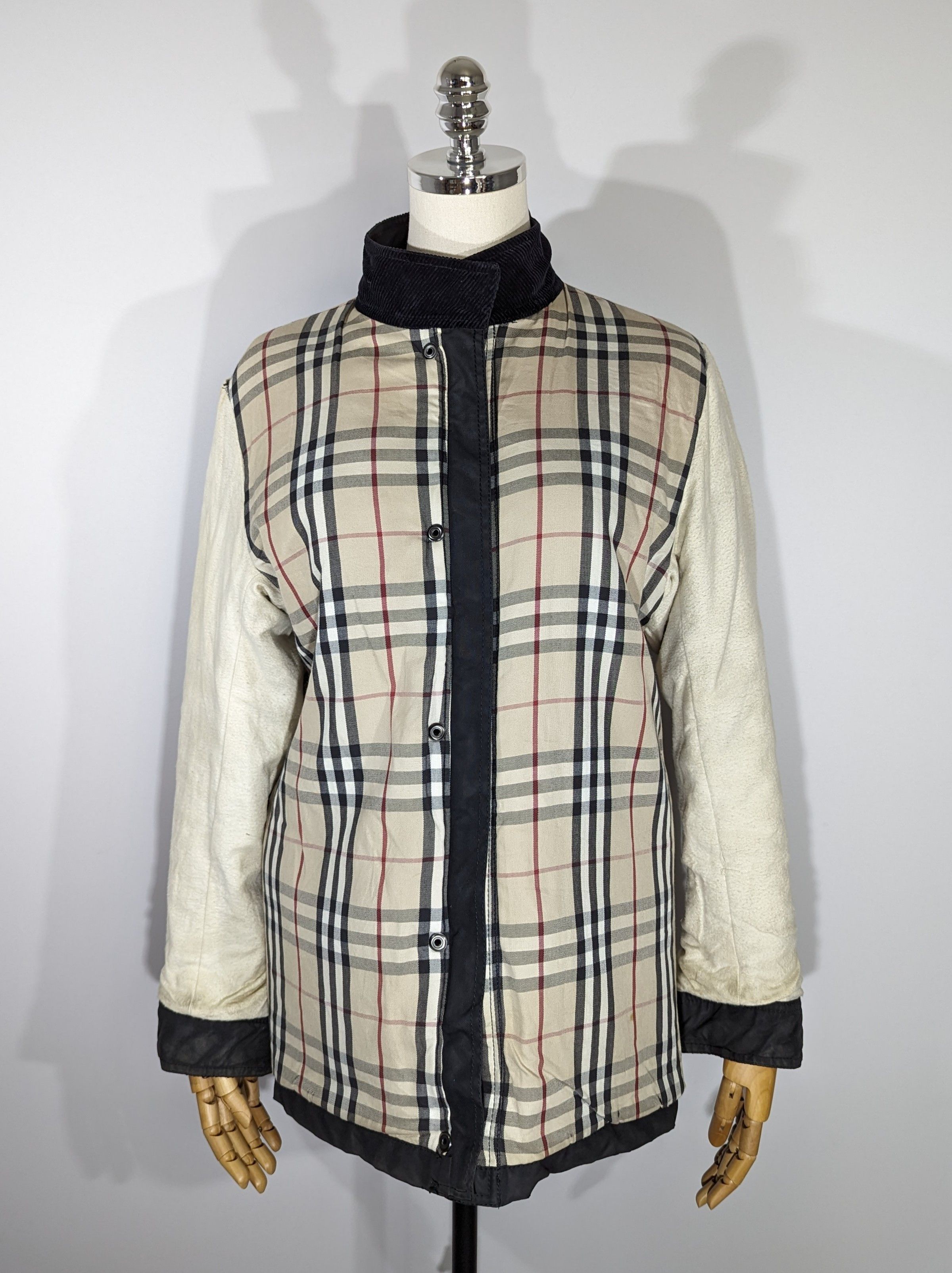Burberry BURBERRY London Women's Biker Jacket Belted Made In England Size M / US 6-8 / IT 42-44 - 15 Thumbnail