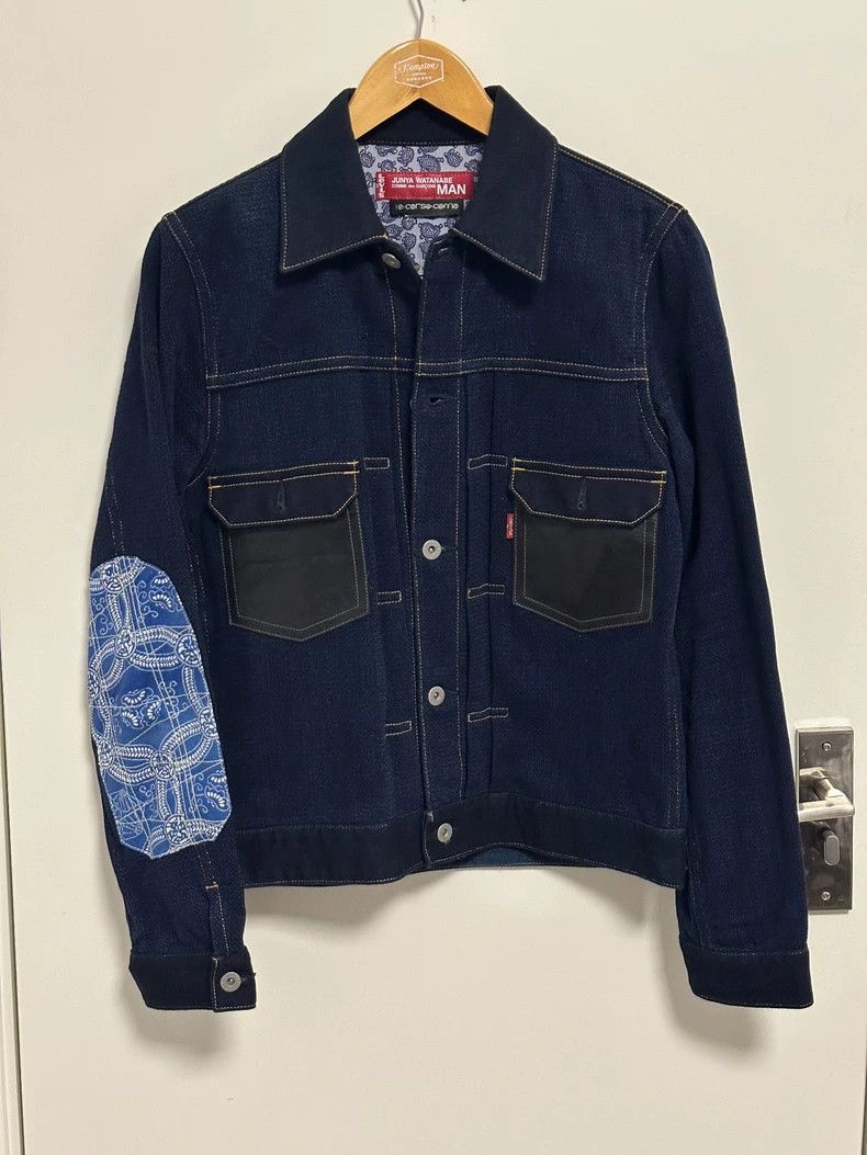 Junya Watanabe Junya Watanabe Levis CDG Denim Jacket Size US S / EU 44-46 / 1 - 1 Thumbnail